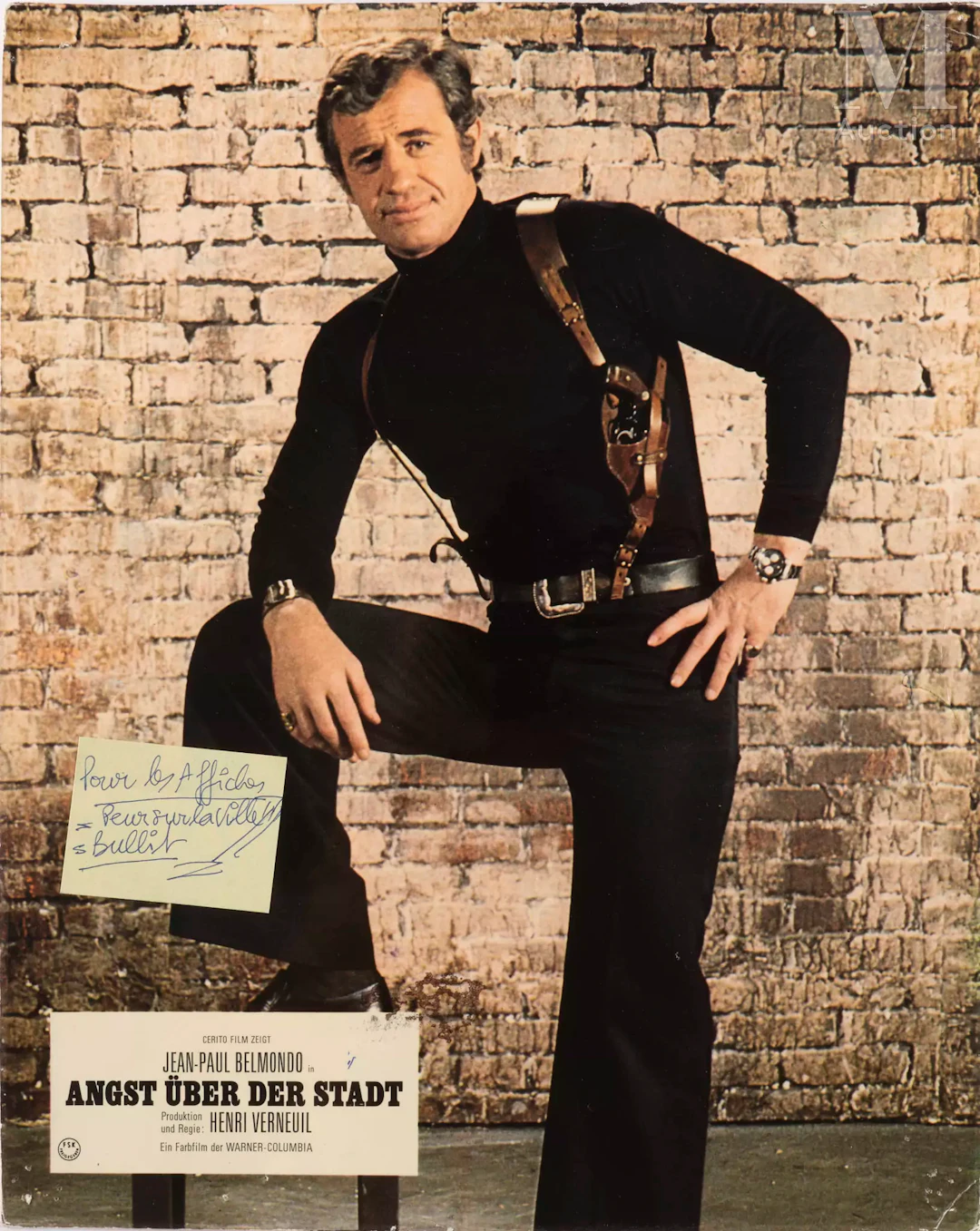 Jean-Paul BELMONDO Dans le film Peur sur la ville de Henri Verneuil, 1975