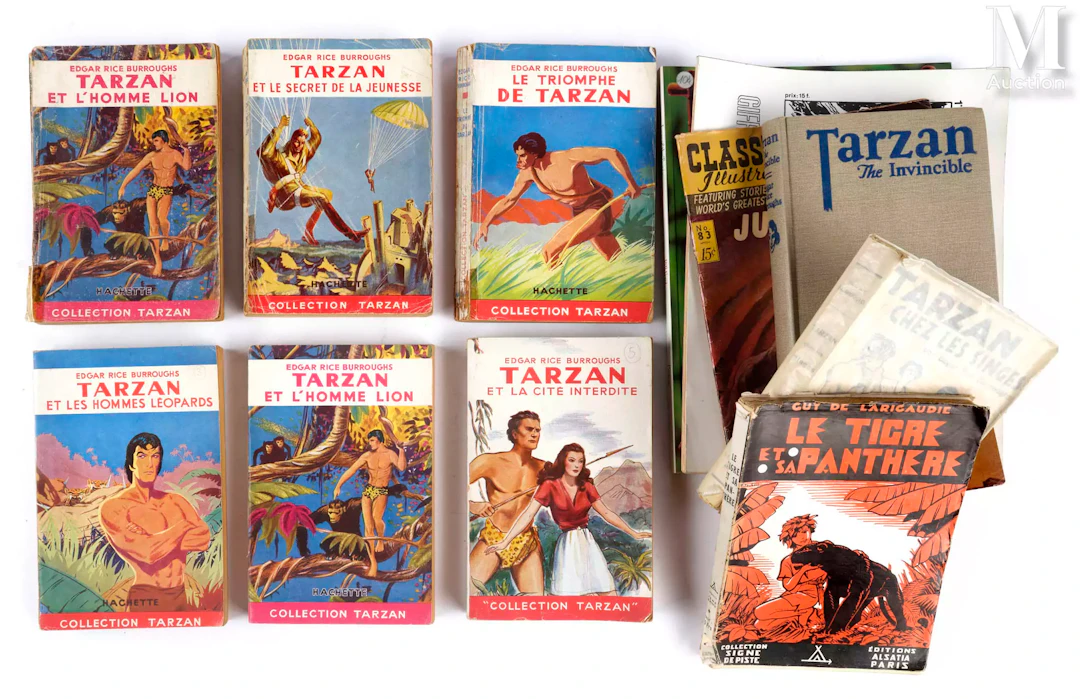Tarzan 11 ouvrages