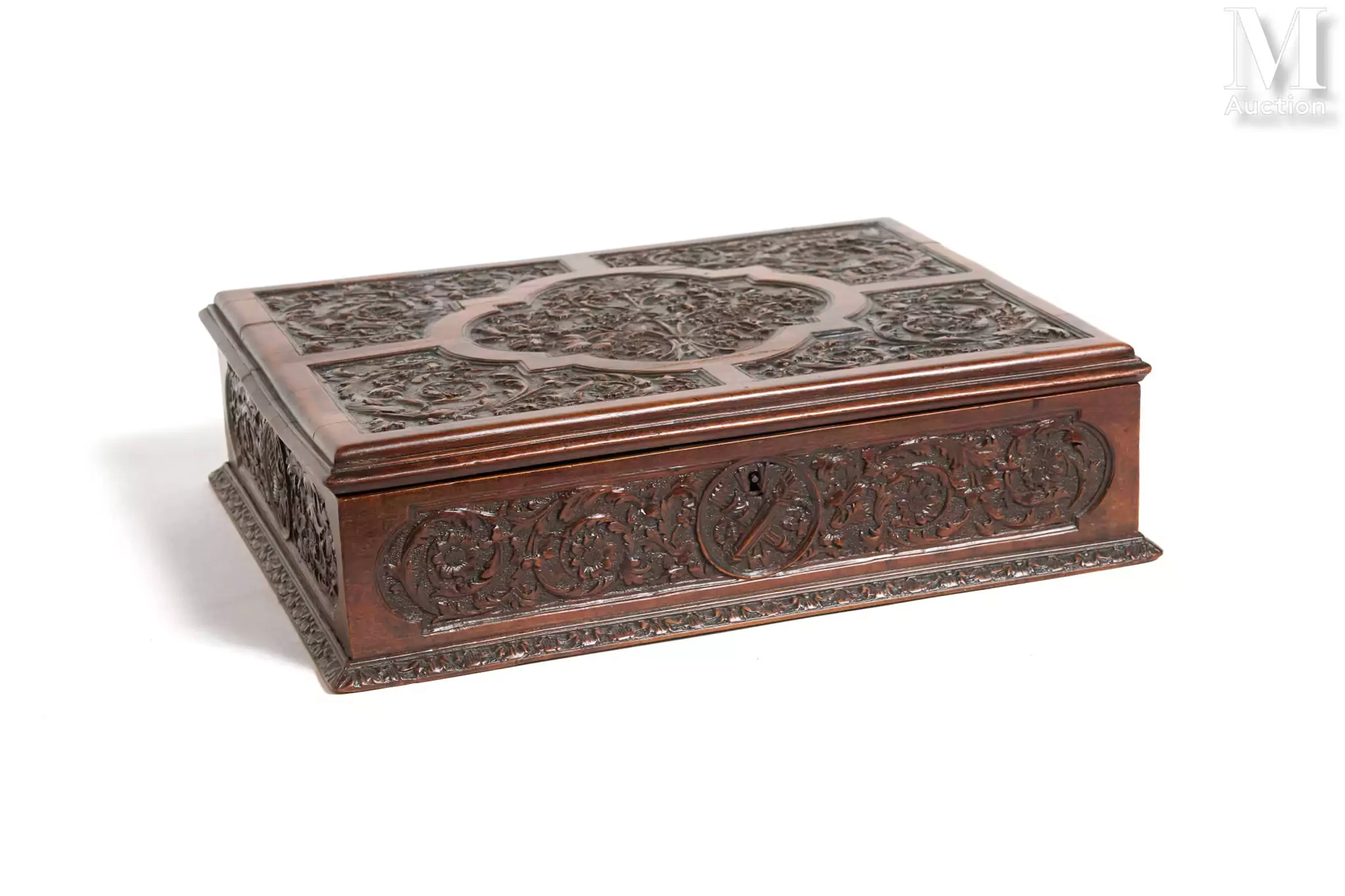 Coffret de mariage attribué à l’atelier de César Bagard, XVII-XVIIIe siècle