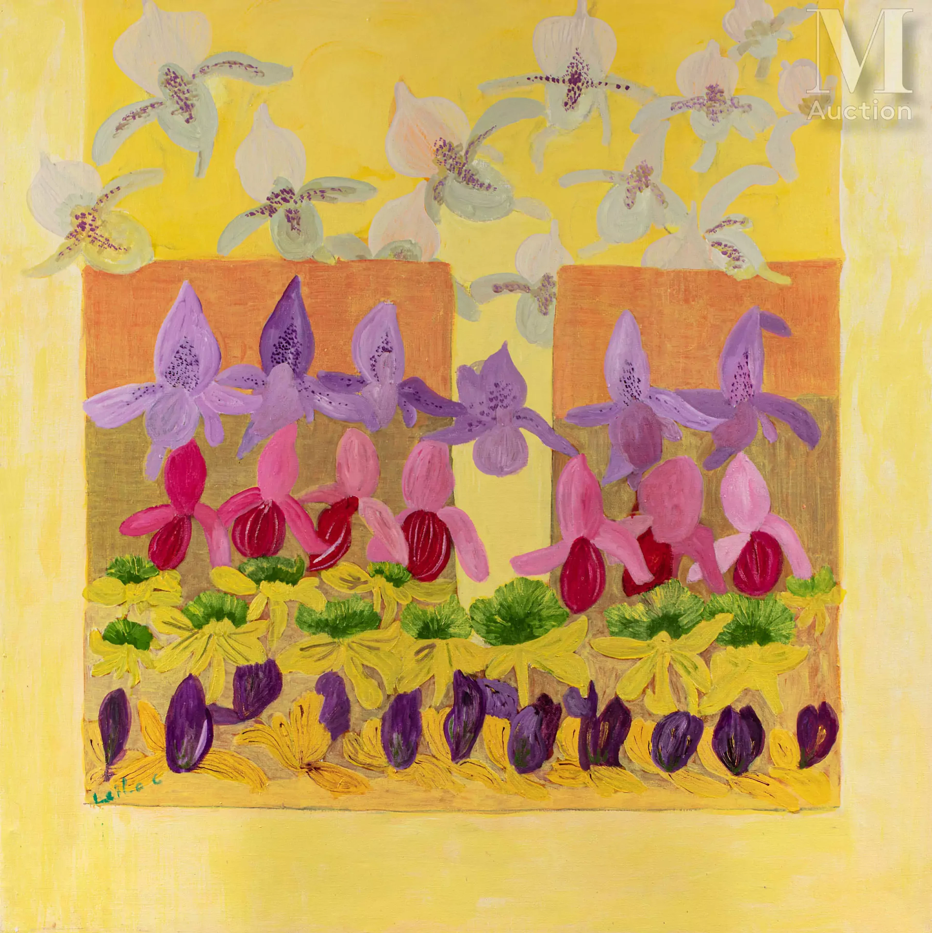 Leila BEYDOUN CHALABI (Liban) L’allée du printemps, 2001