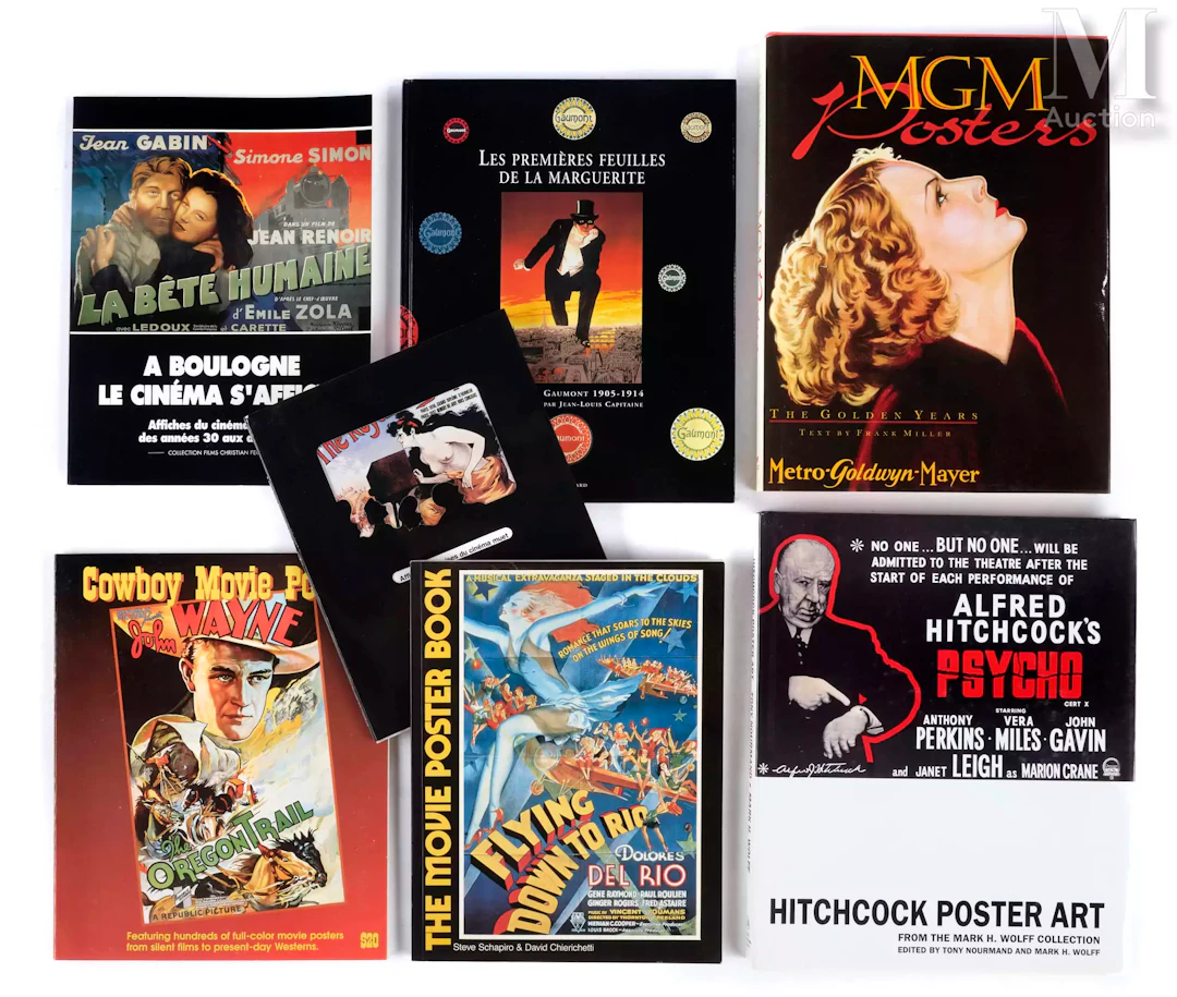 AFFICHES DE CINÉMA 7 ouvrages