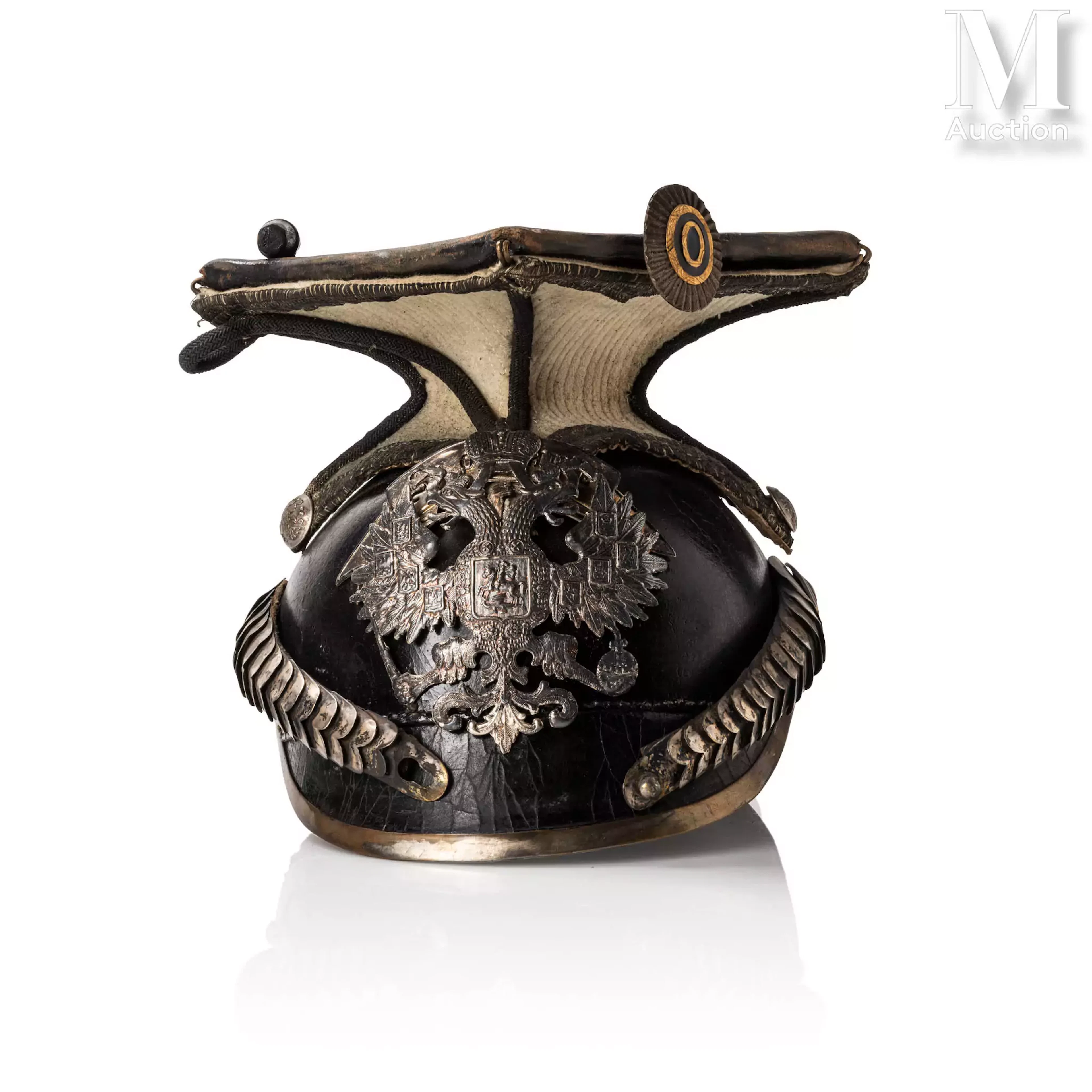 Czapka d’officier du 7e régiment des Lanciers (Uhlans) d’Olviopol
