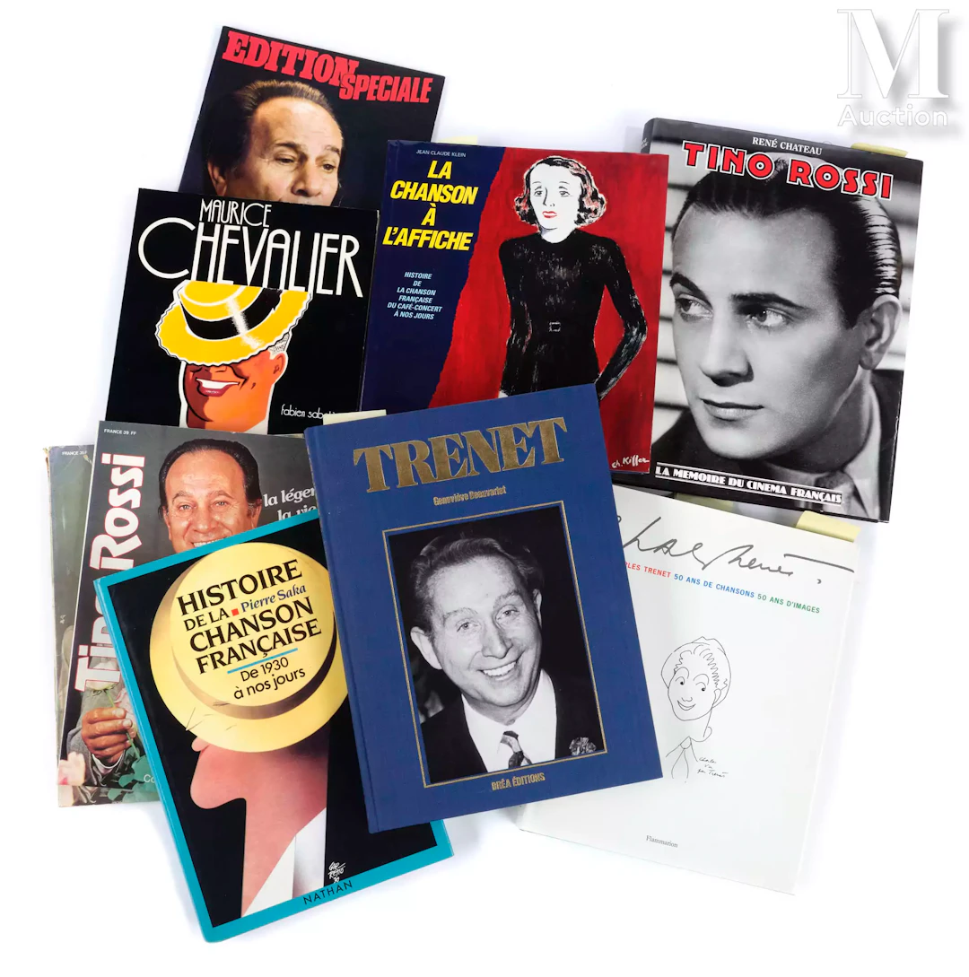 Chansons françaises 9 revues et ouvrages