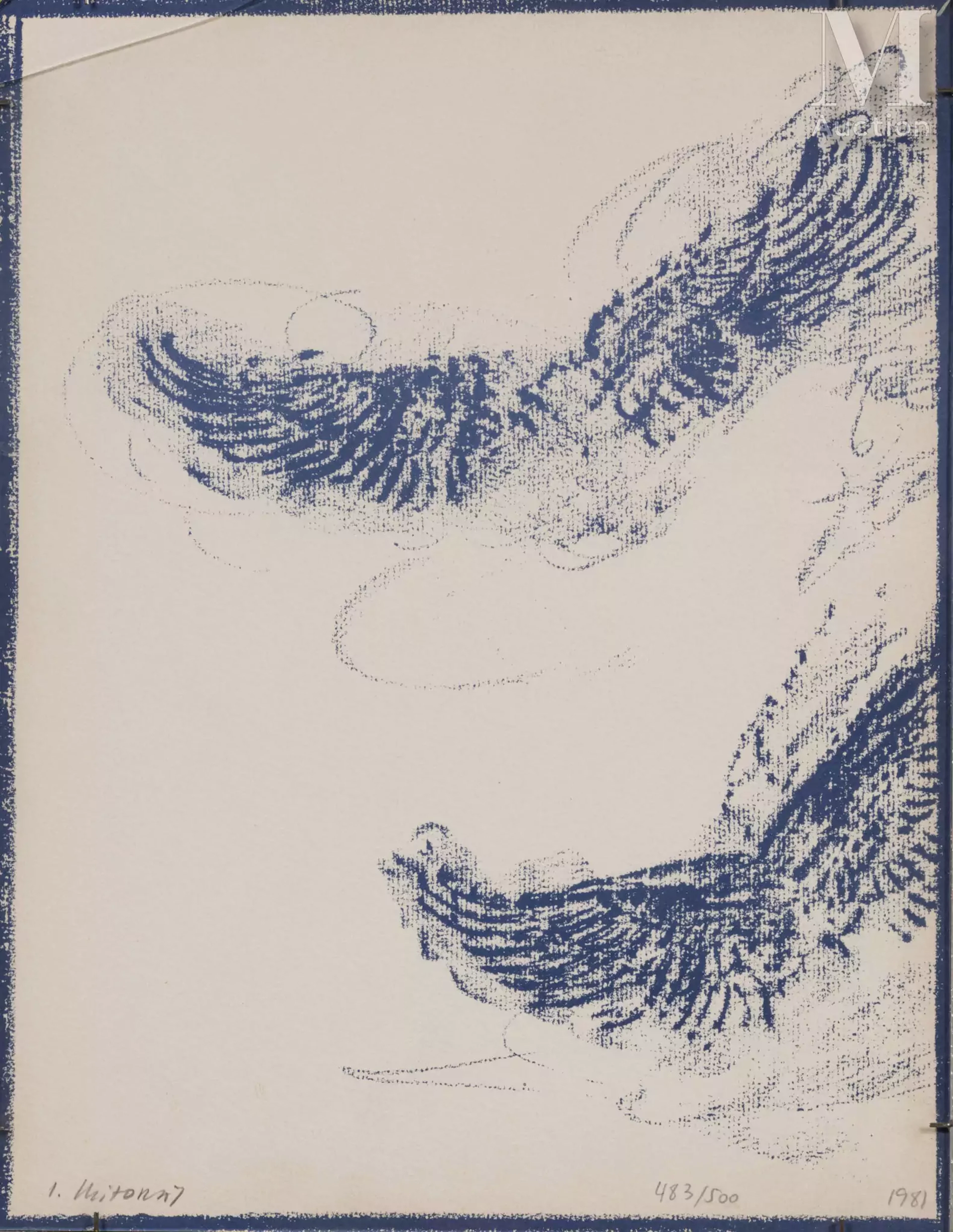 Igor MITORAJ (1944-2014 Blue wings