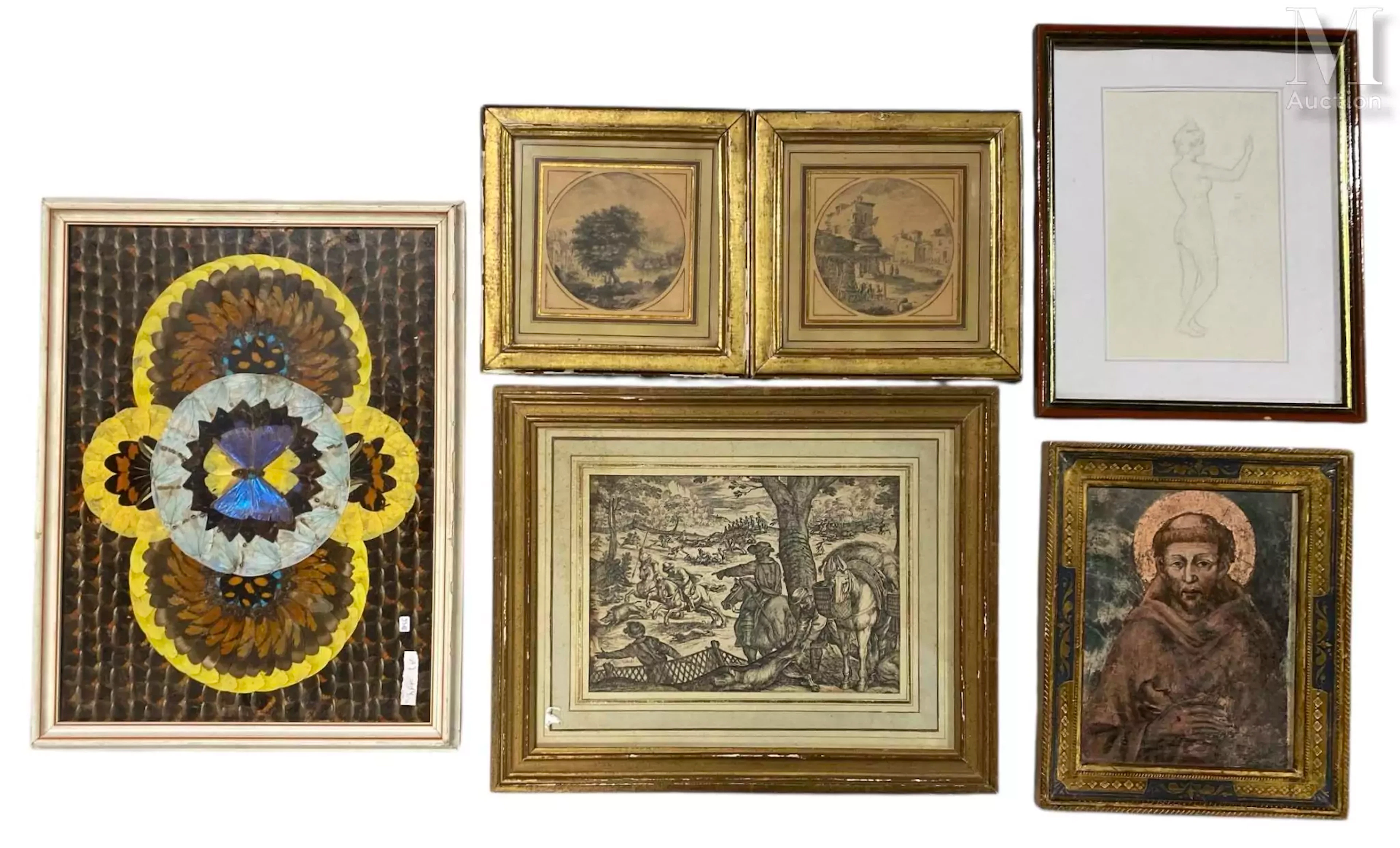 Lot d'art graphique