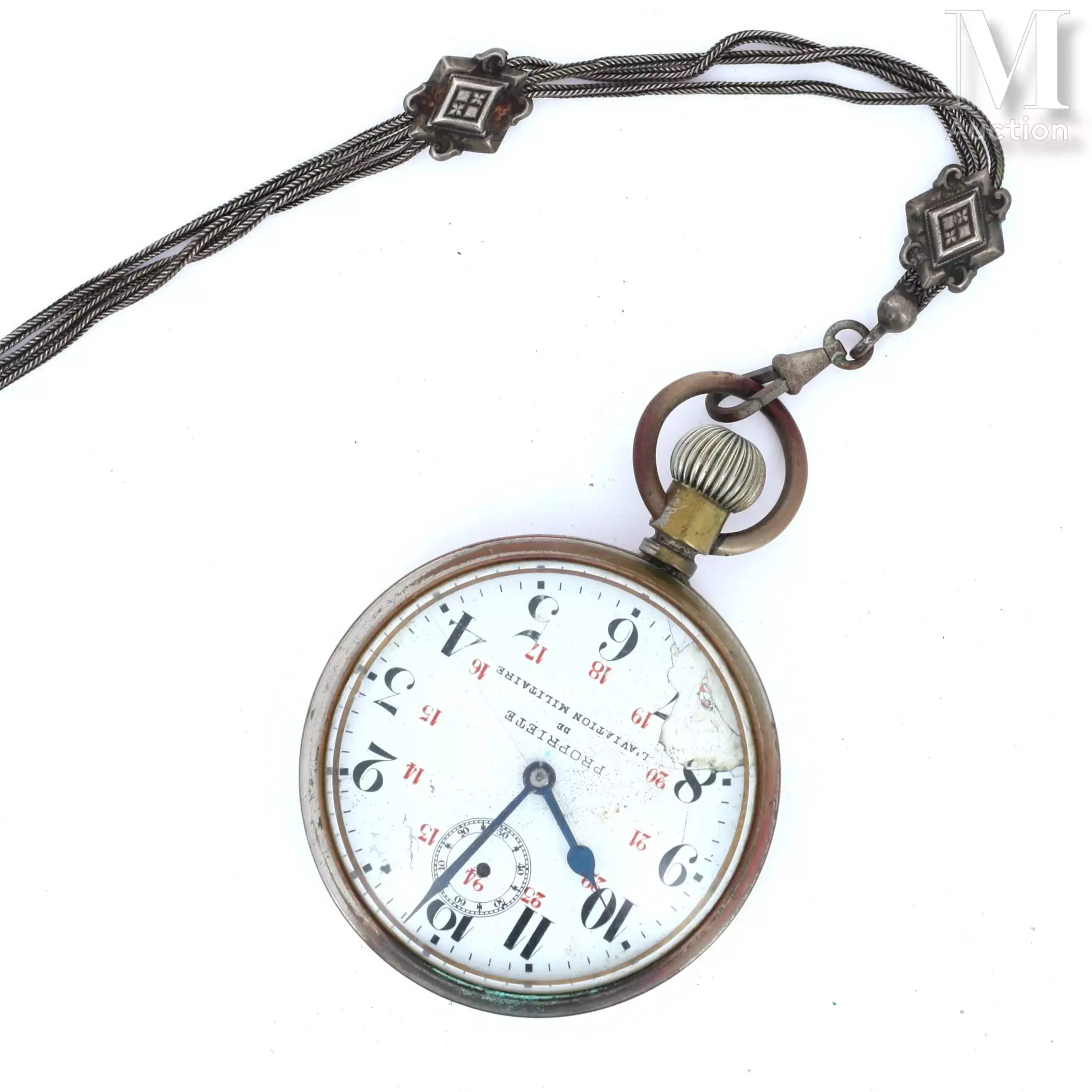 Montre à gousset d'aviation