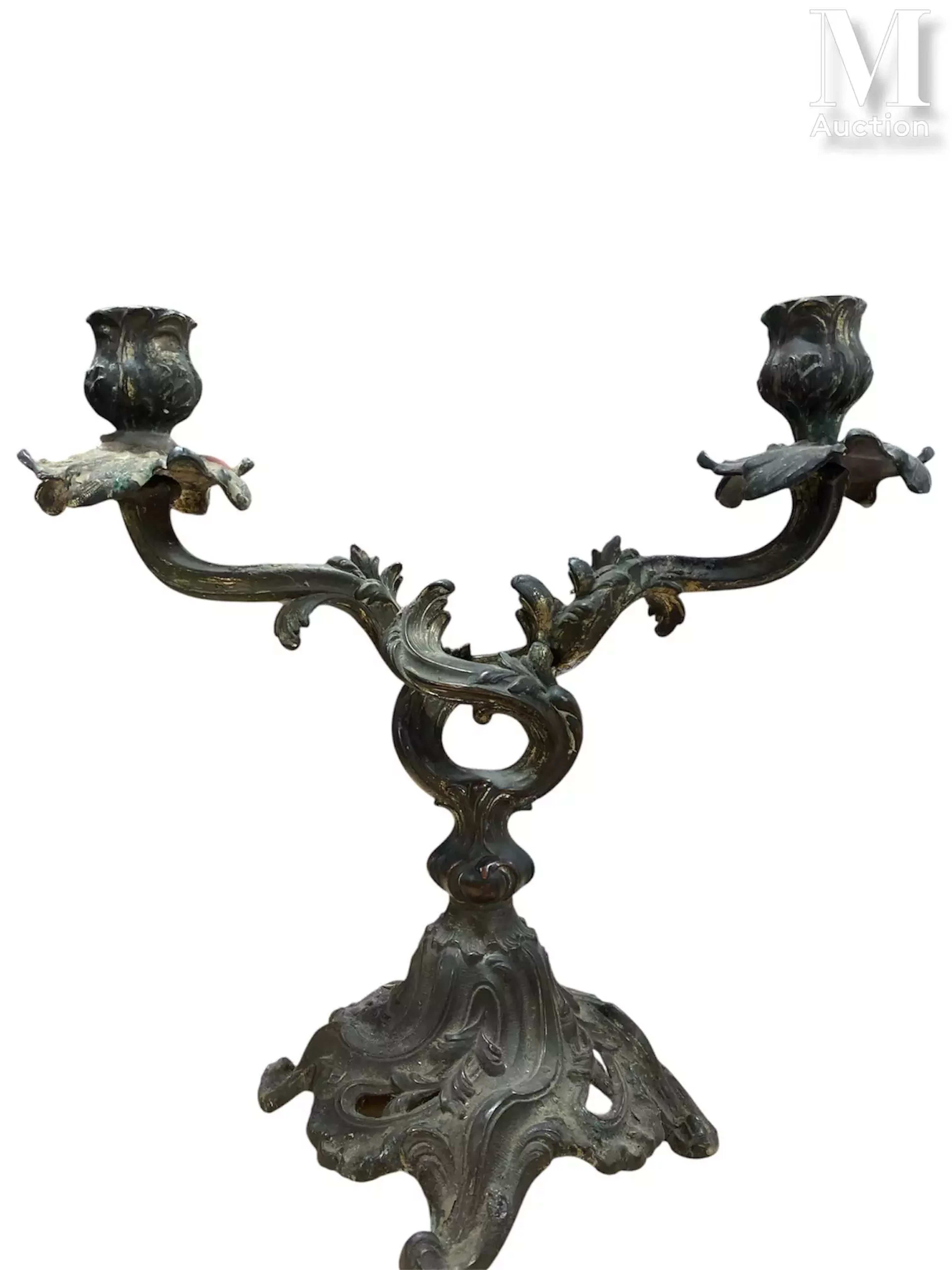 Candélabre de style Rocaille