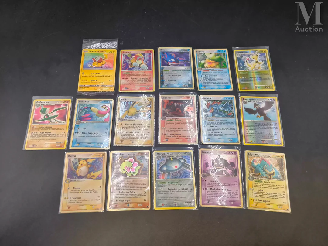 POKEMON Ensemble de 16 cartes