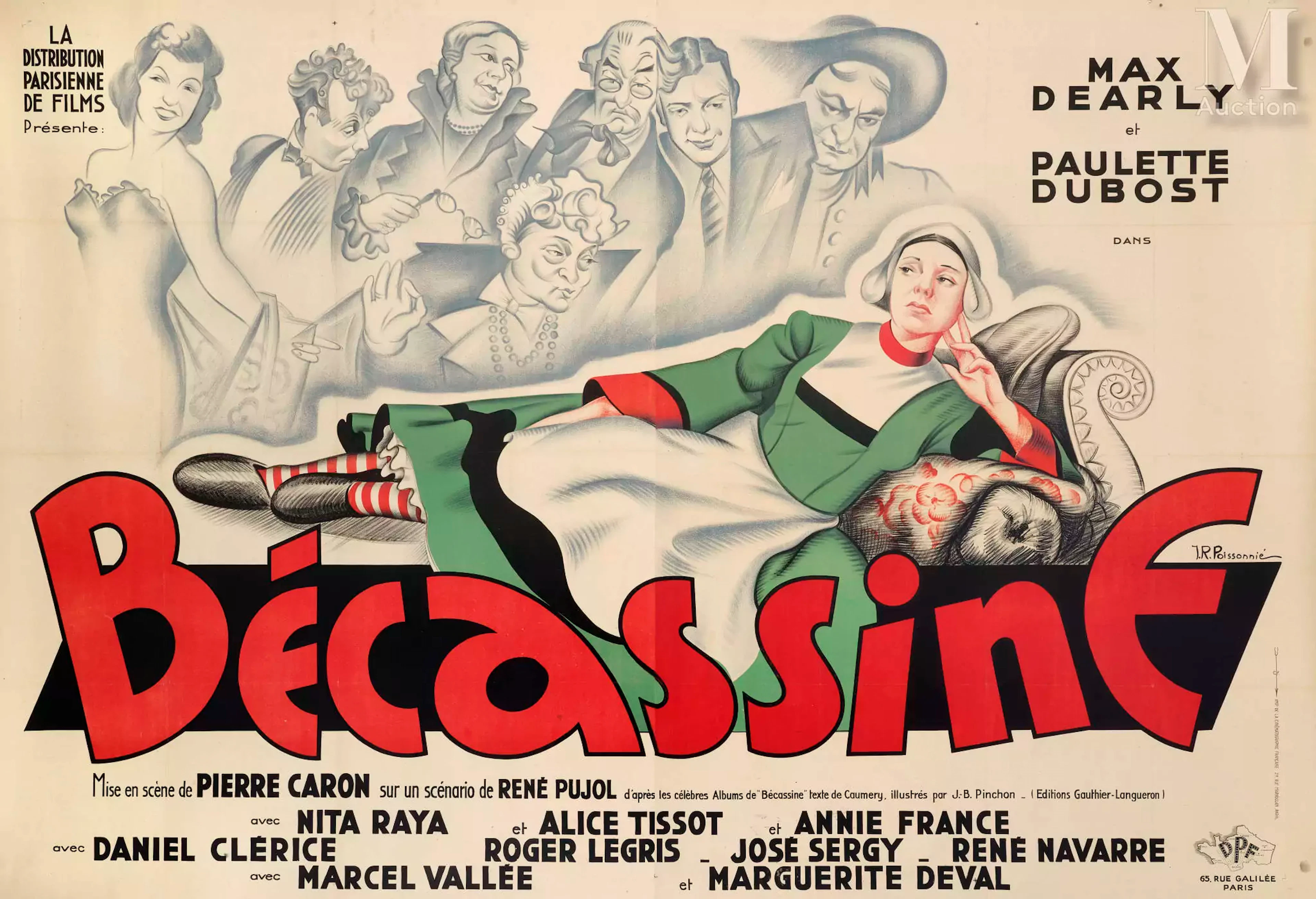 BÉCASSINE (Max Dearly) Deux affiches