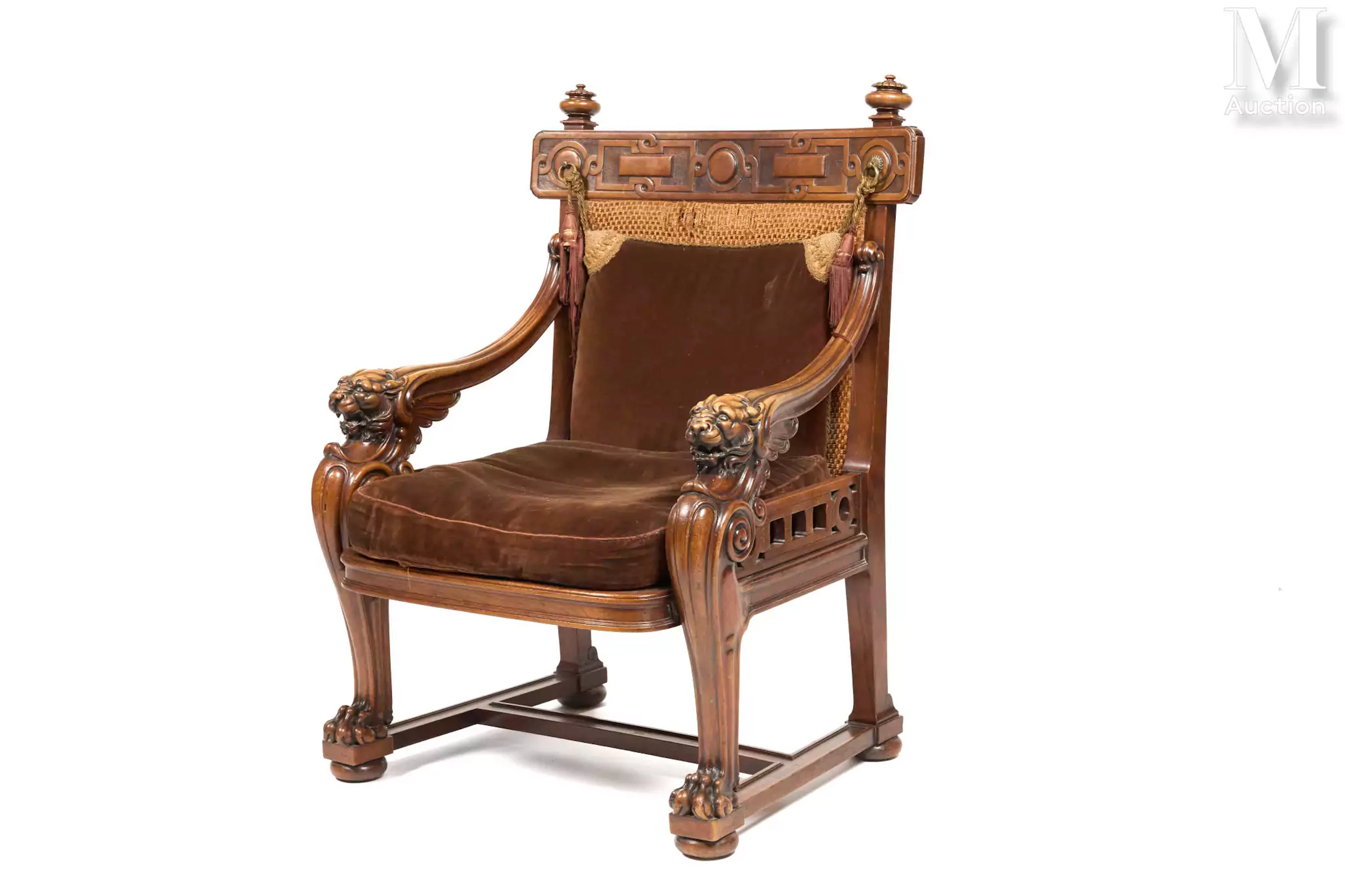 Fauteuil de style Regency d’après Thomas Hope (1769-1831)