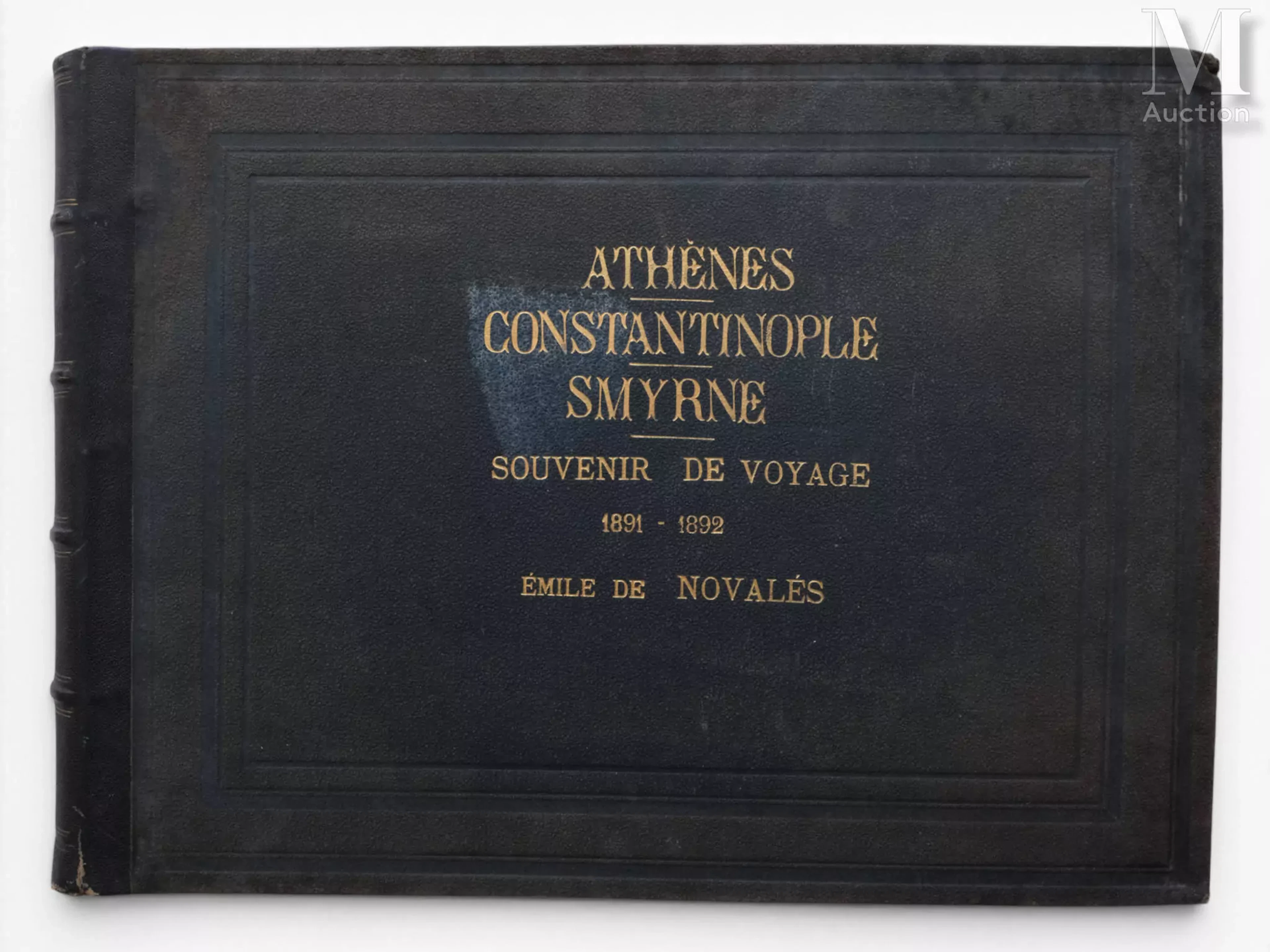 de NOVALES Émile : Album de photographies Athênes, Constantinople