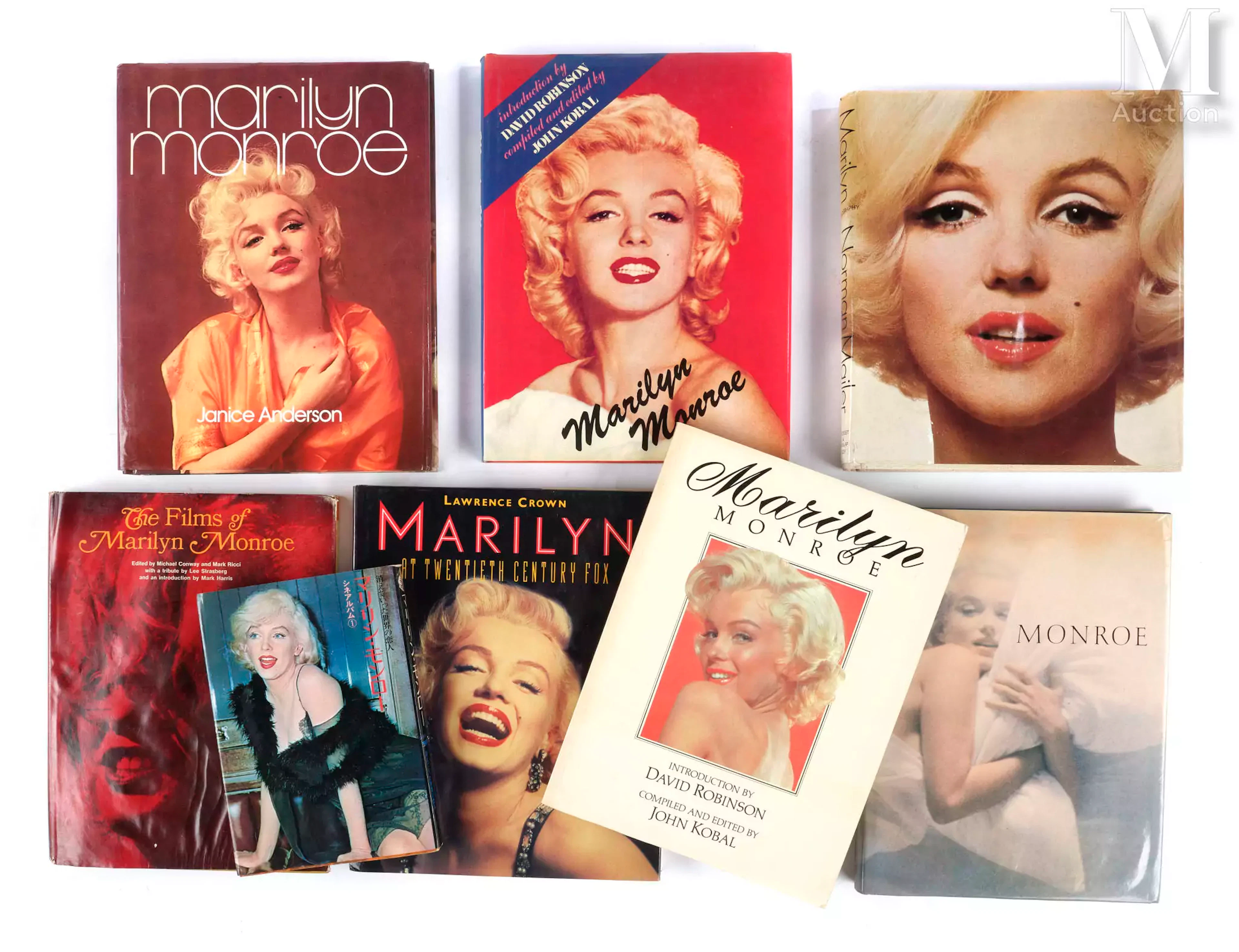 Marilyn MONROE 8 ouvrages