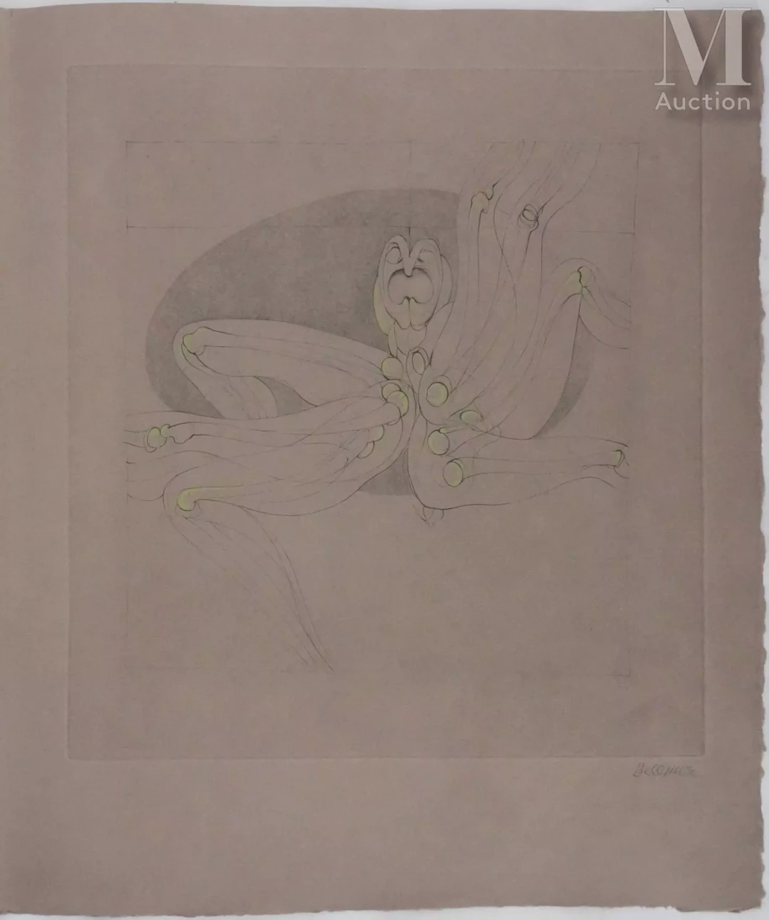 BELLMER Hans Mystère de ma naissance, 1969