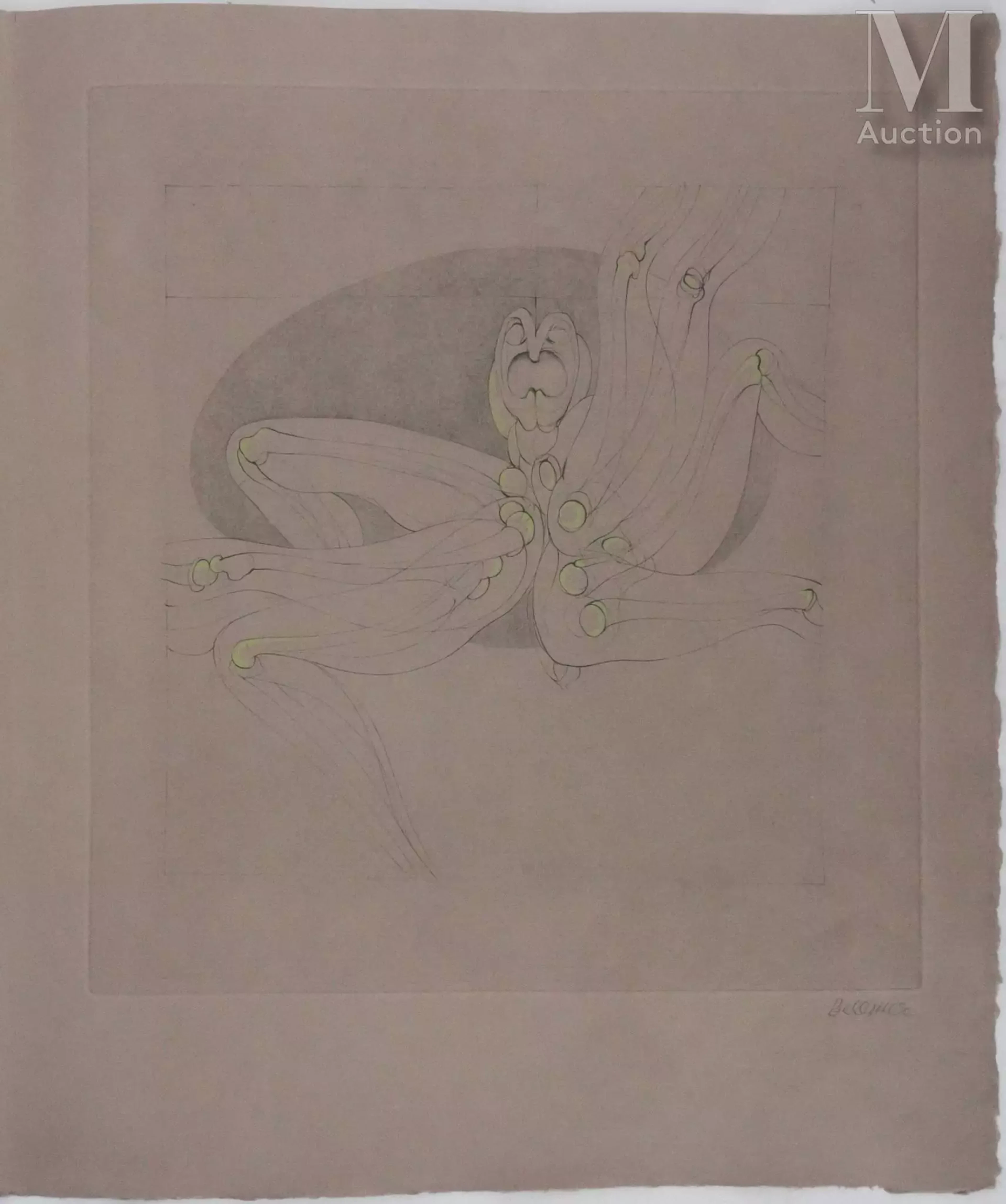 BELLMER Hans Mystère de ma naissance, 1969