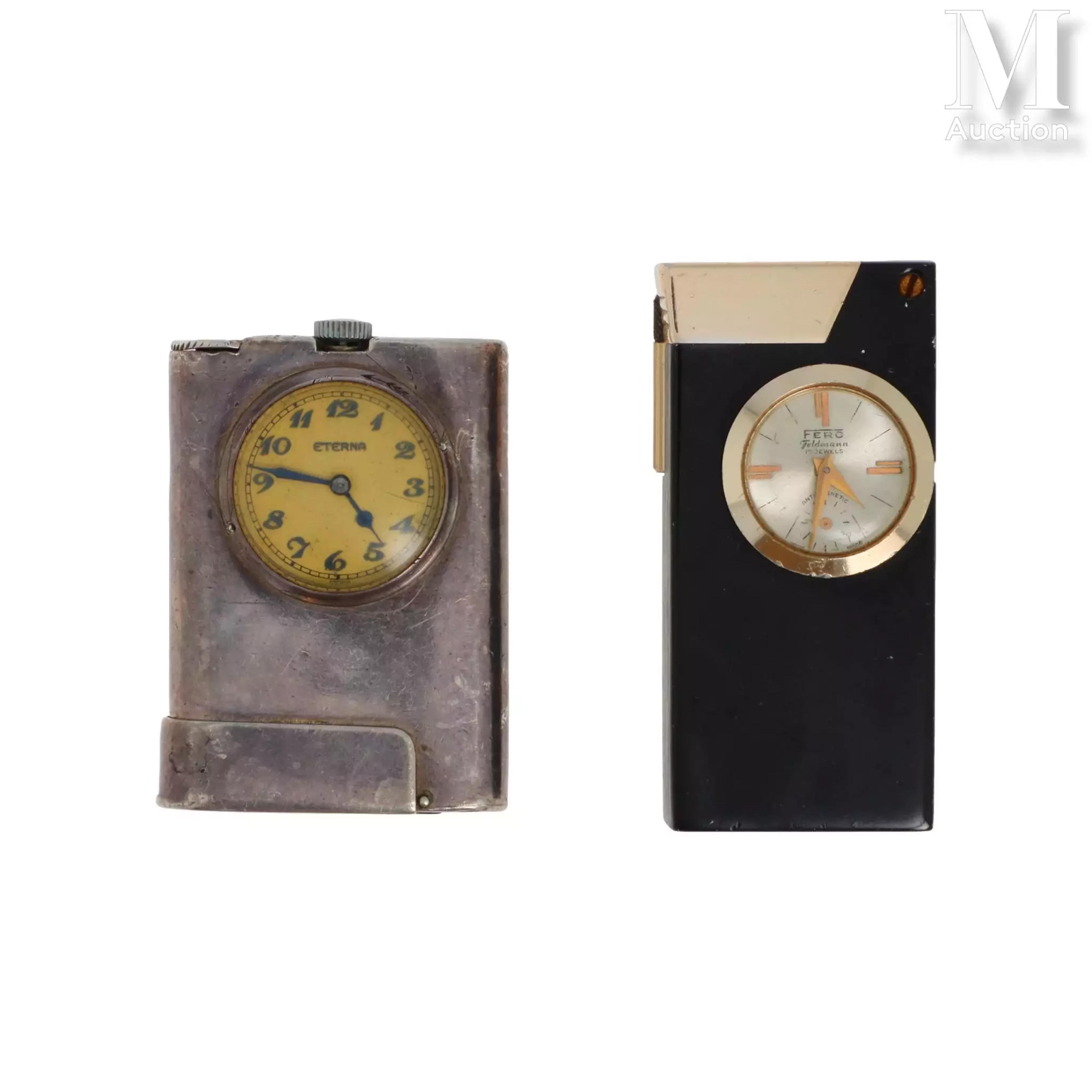 LOT DE DEUX MONTRES BRIQUETS