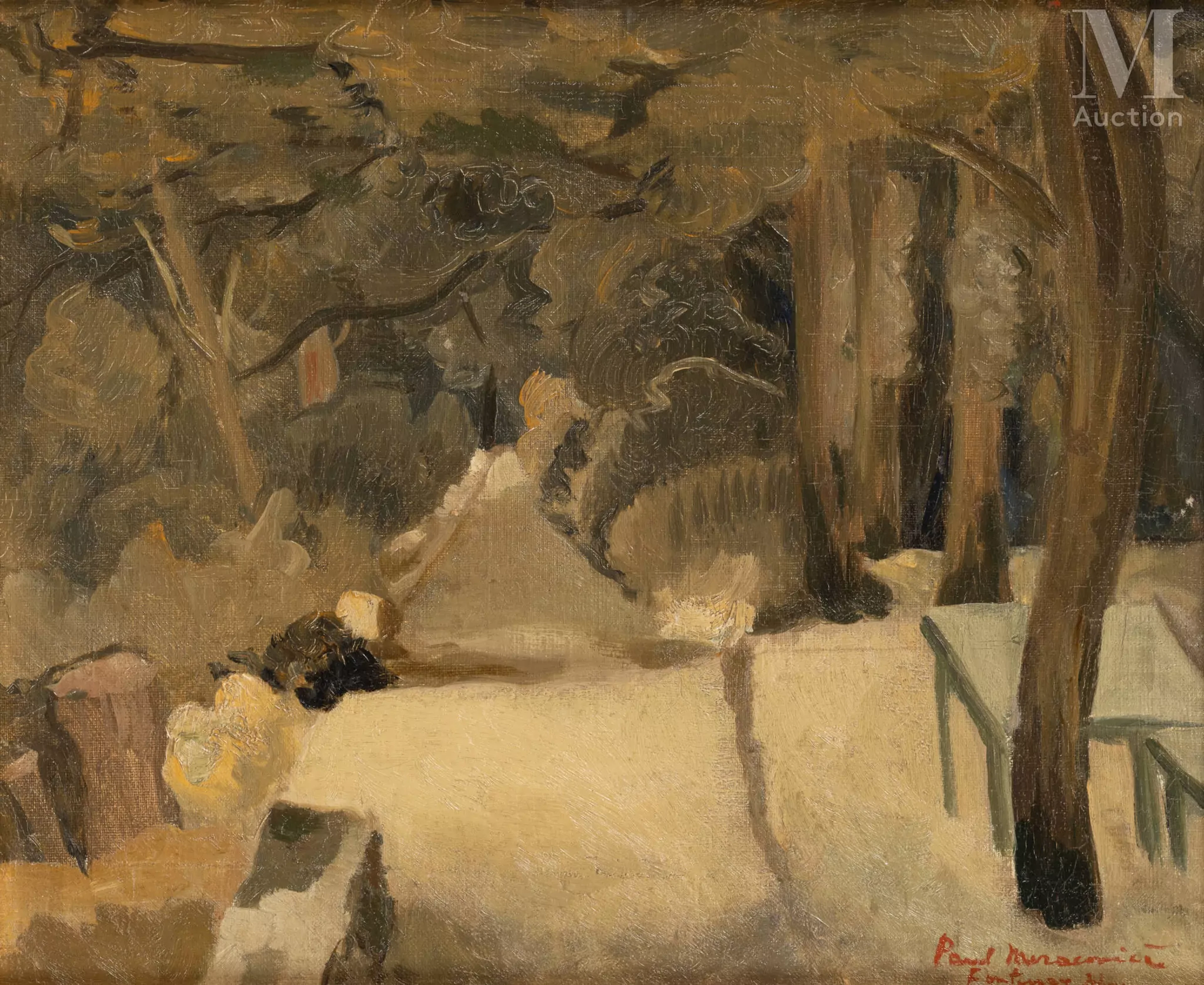 Paul MIRACOVICI (1906 Frumoasa - Bucarest 1973) Fontenay-sous-Bois