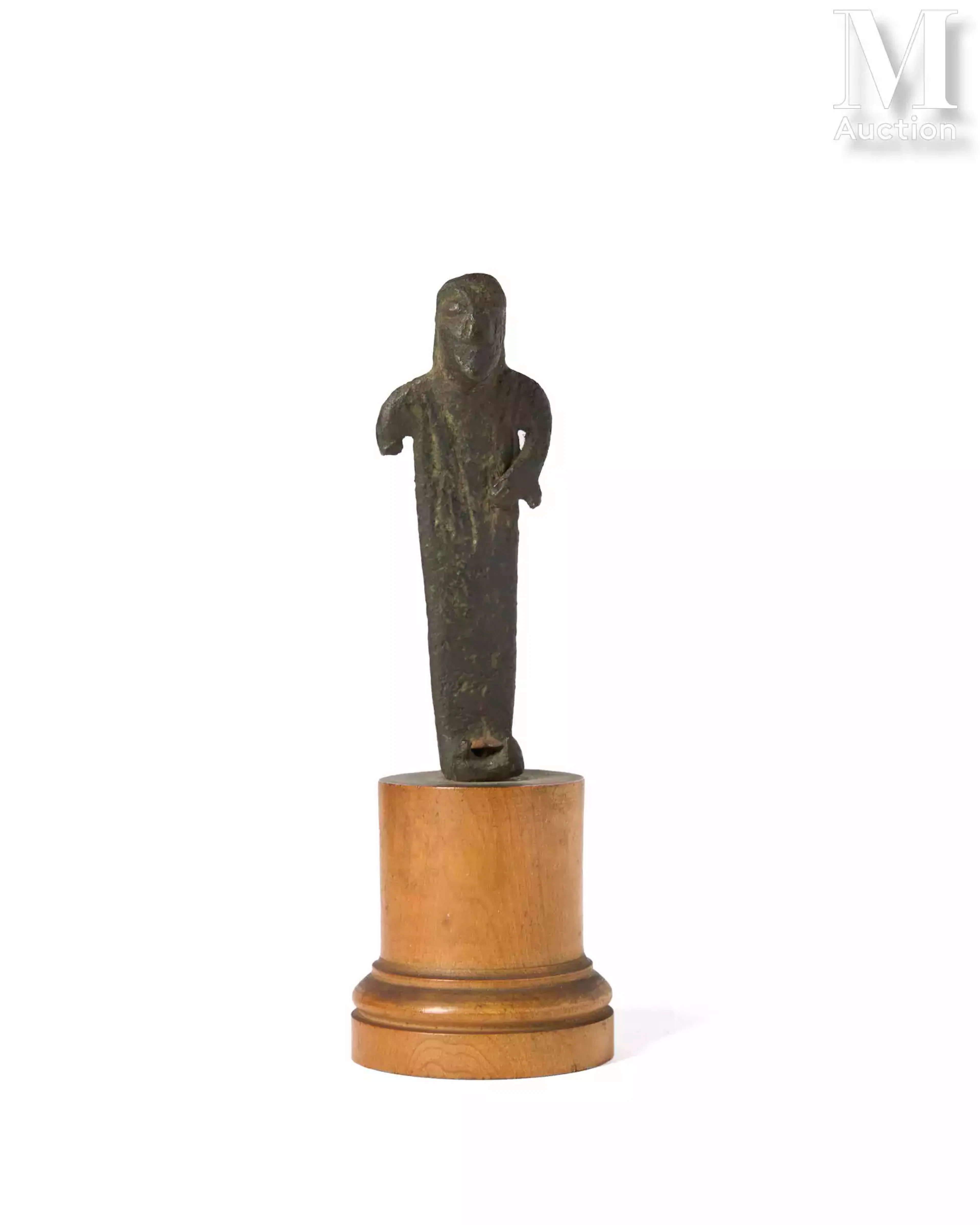 Ex-voto représentant une femme debout