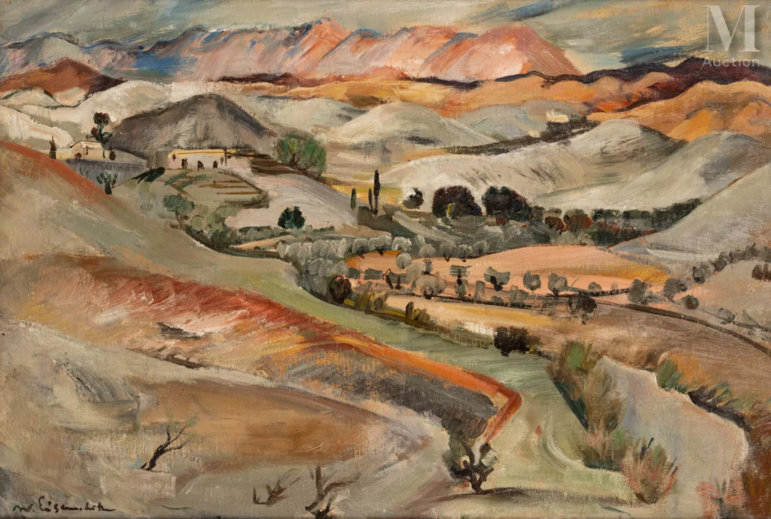 Willy EISENSCHITZ (Vienne 1889 - Paris 1974) Paysage provençal
