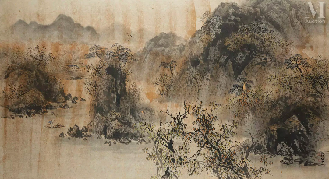 CHINE, XXe siècle Paysage