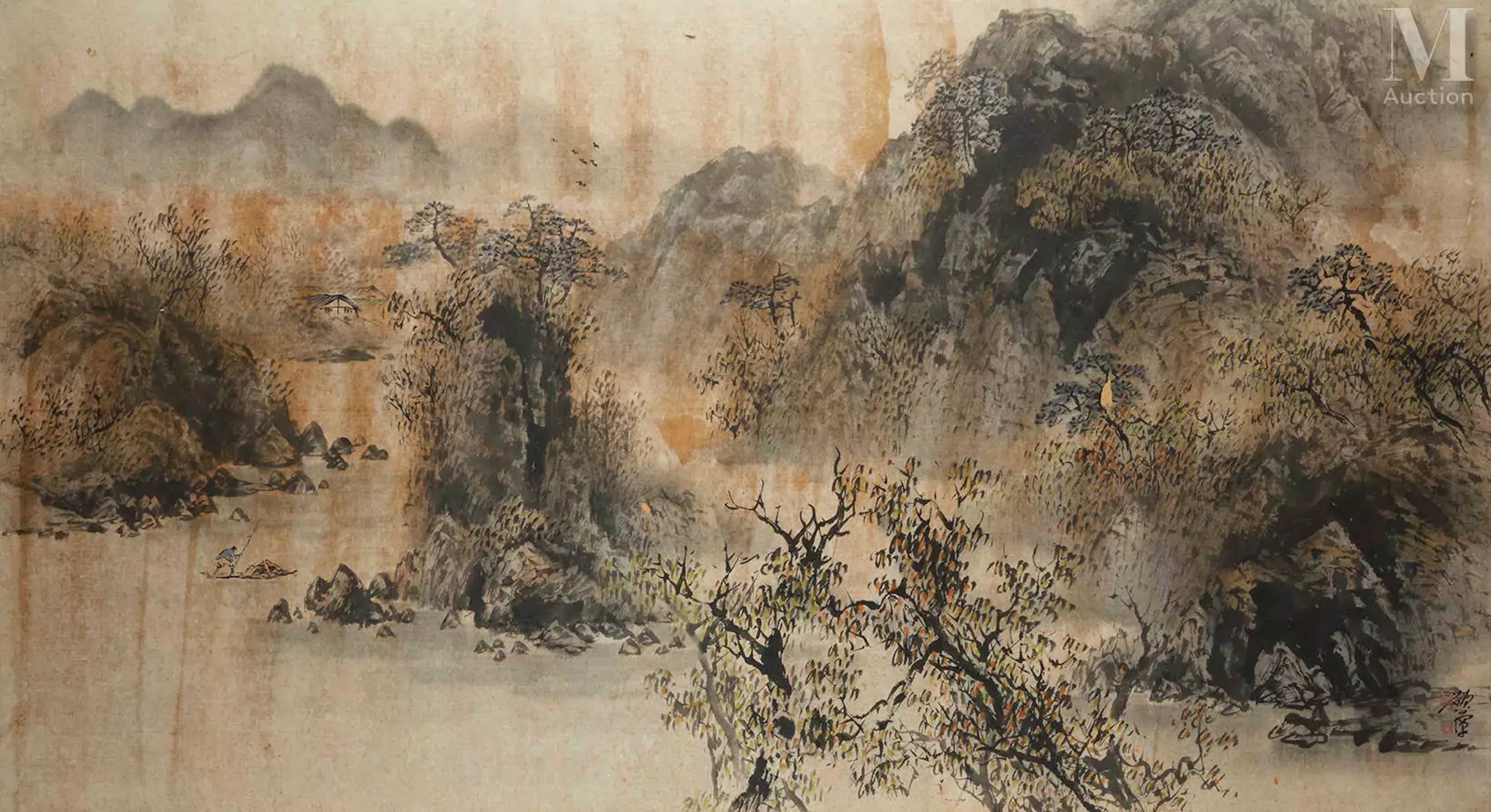 CHINE, XXe siècle Paysage