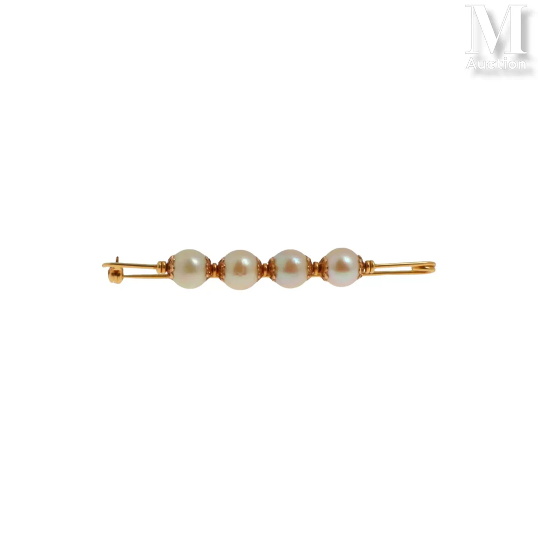 Broche perles