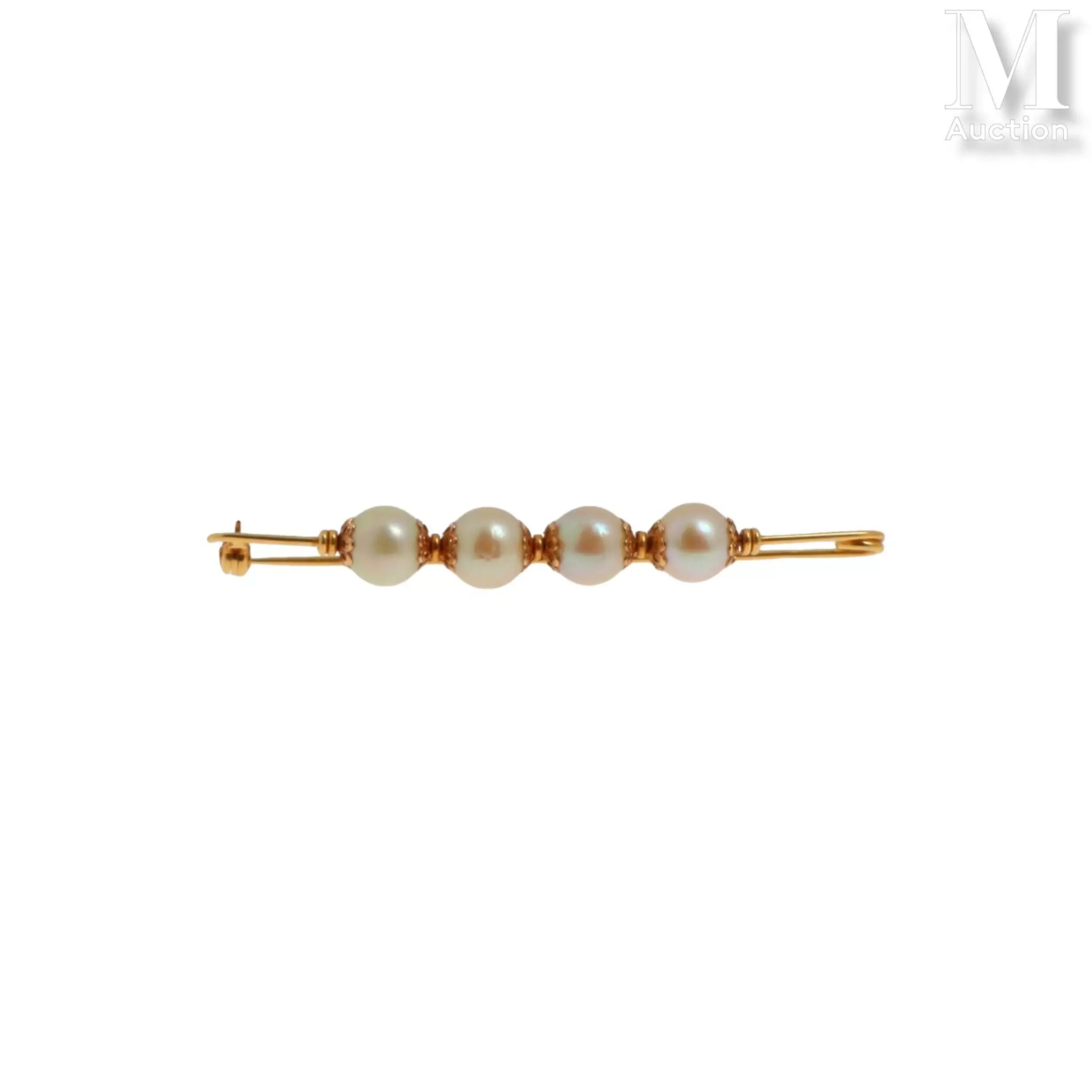Broche perles