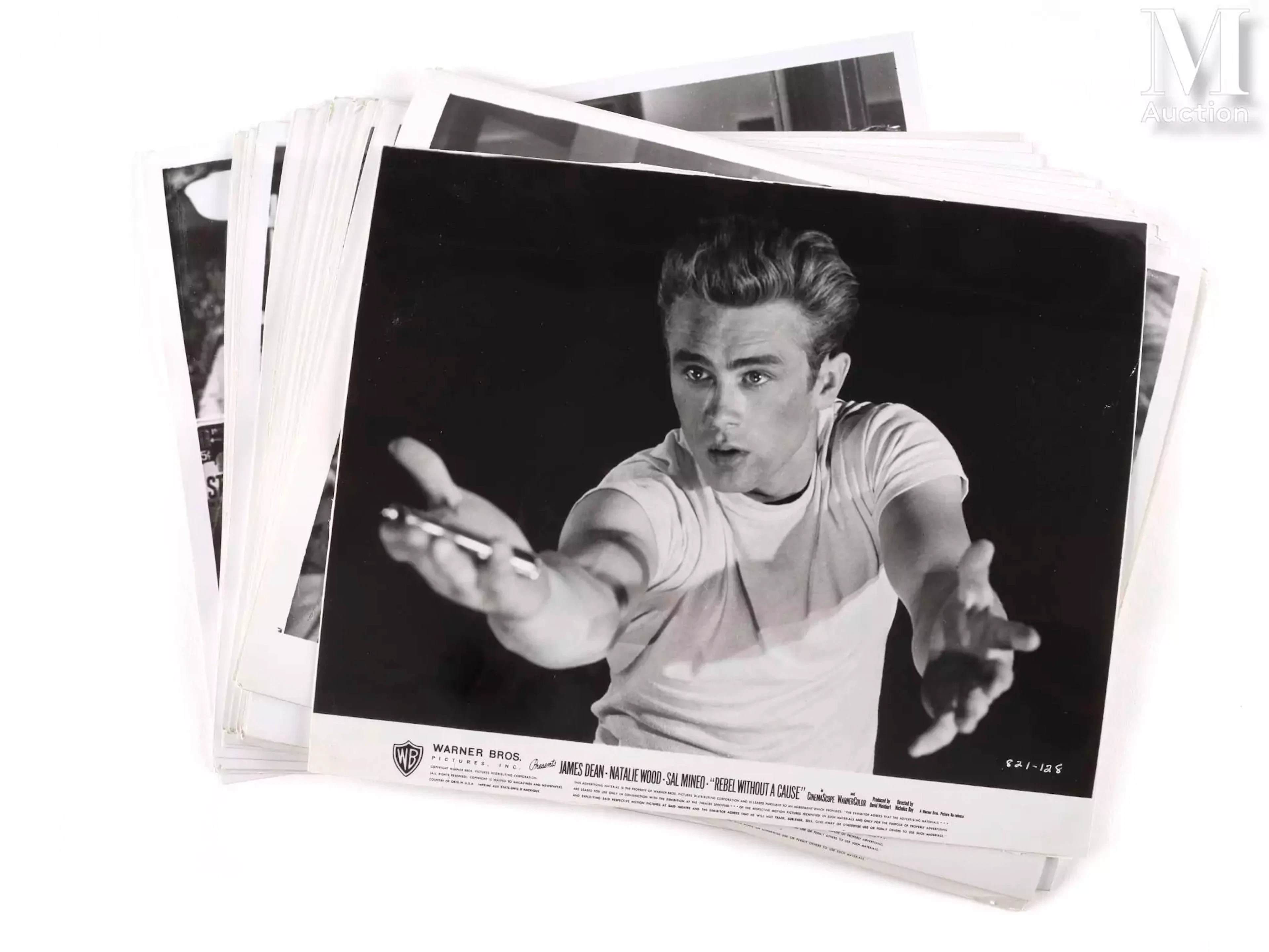 LA FUREUR DE VIVRE (Rebel Without a Cause) James Dean dans le film