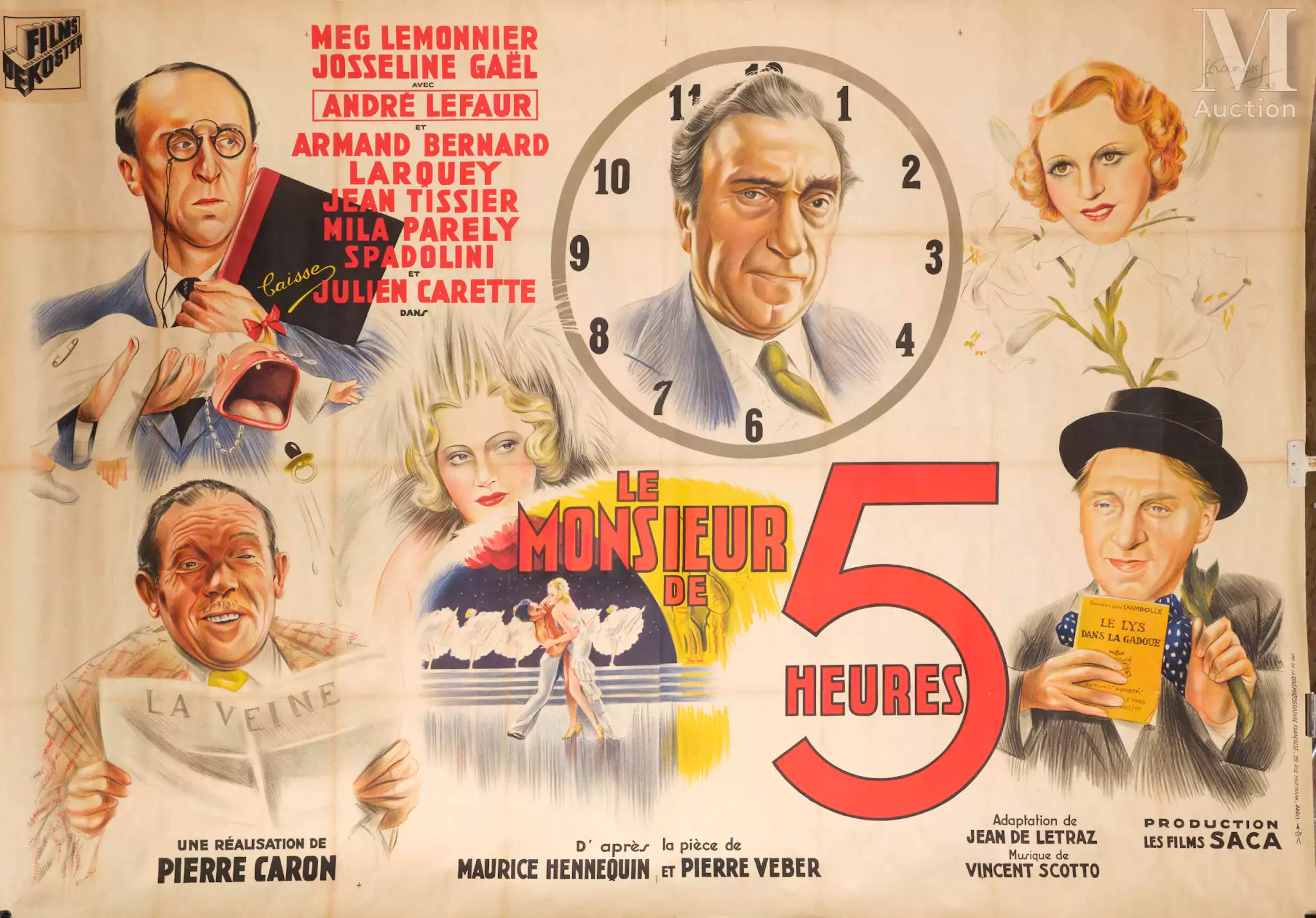 LE MONSIEUR DE 5 HEURES
