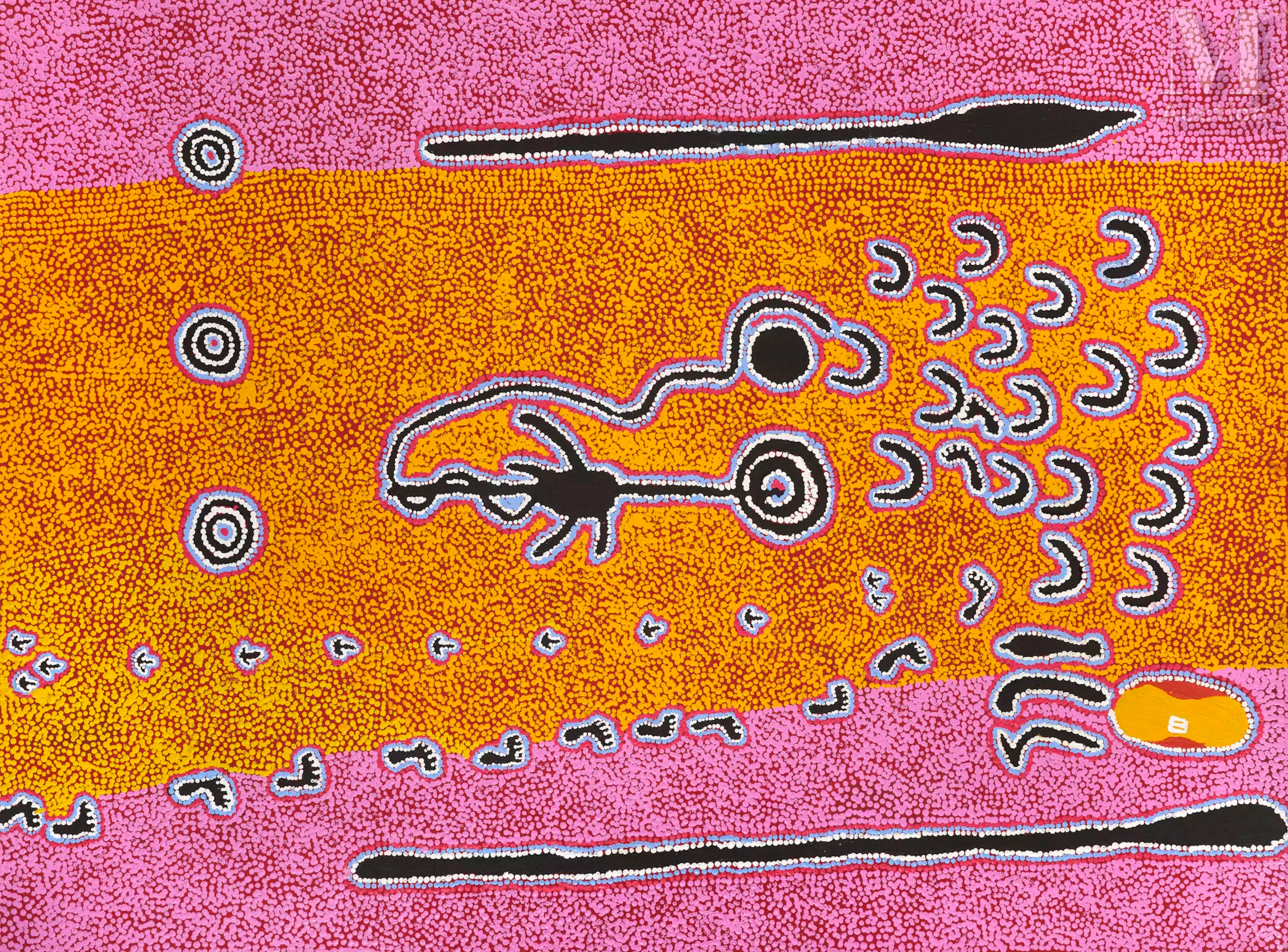 Paddy Stewart Japaljarri (1935 - 2013) Yilpinji Love Story