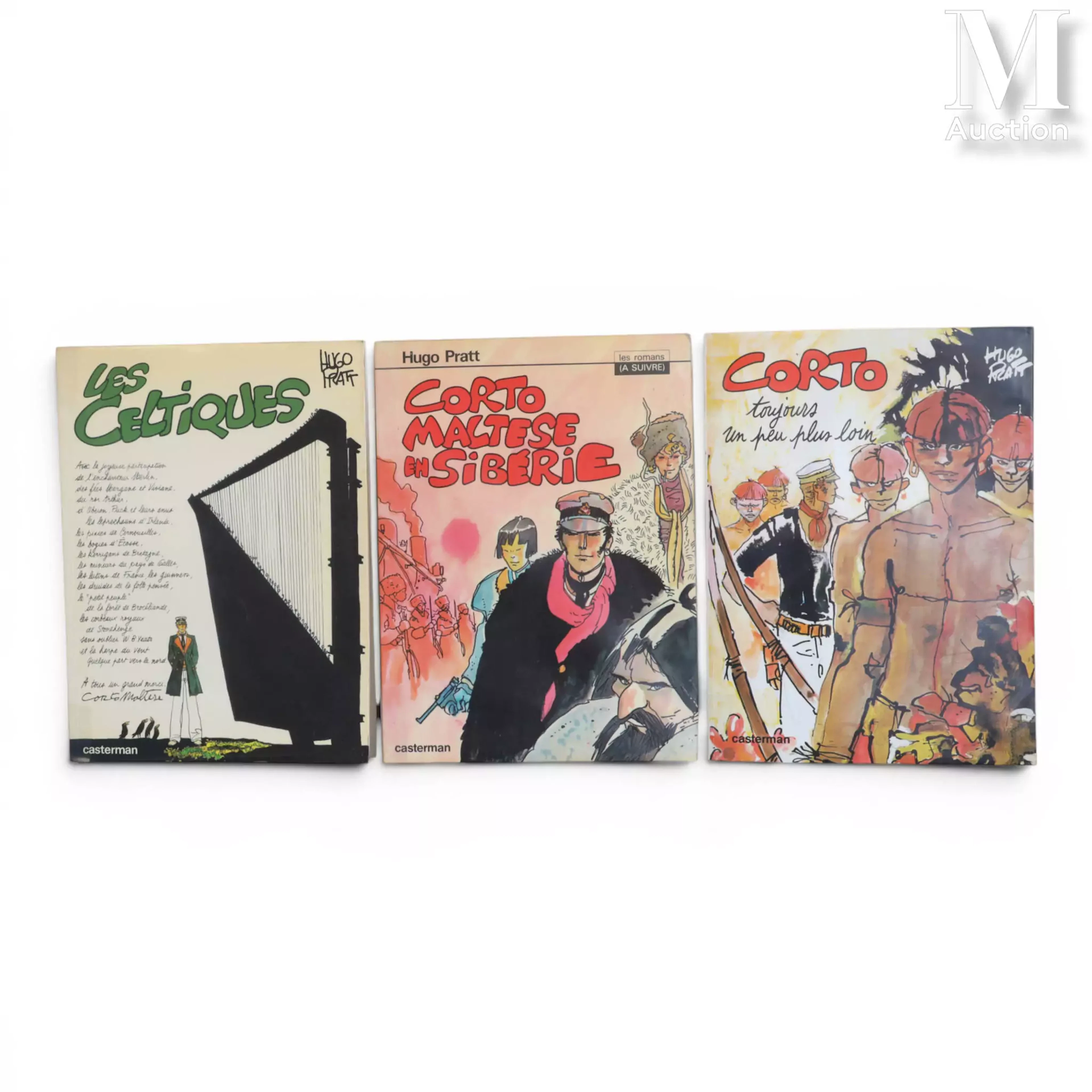 PRATT Hugo (1927-1995) : Corto MALTESE "Les Celtiques", "Sibérie"