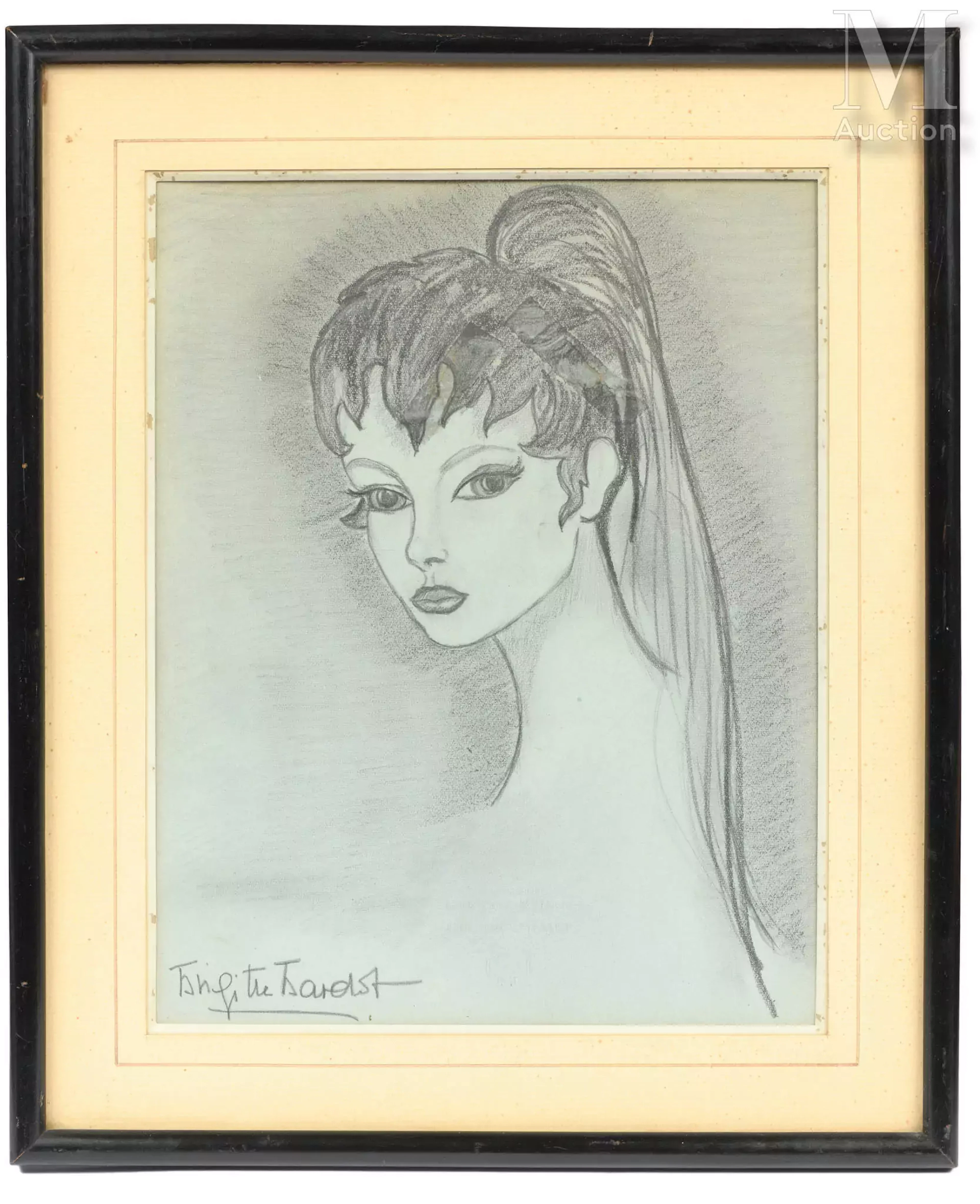 Brigitte BARDOT (1934-2025) Autoportrait