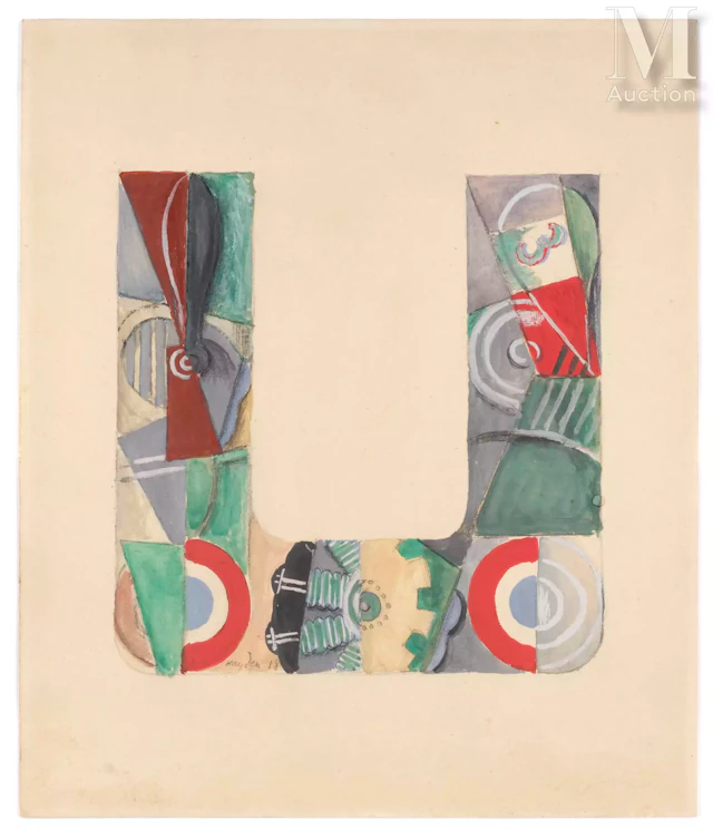 Henri HAYDEN (Varsovie 1883 - Paris 1970) Projet de menu