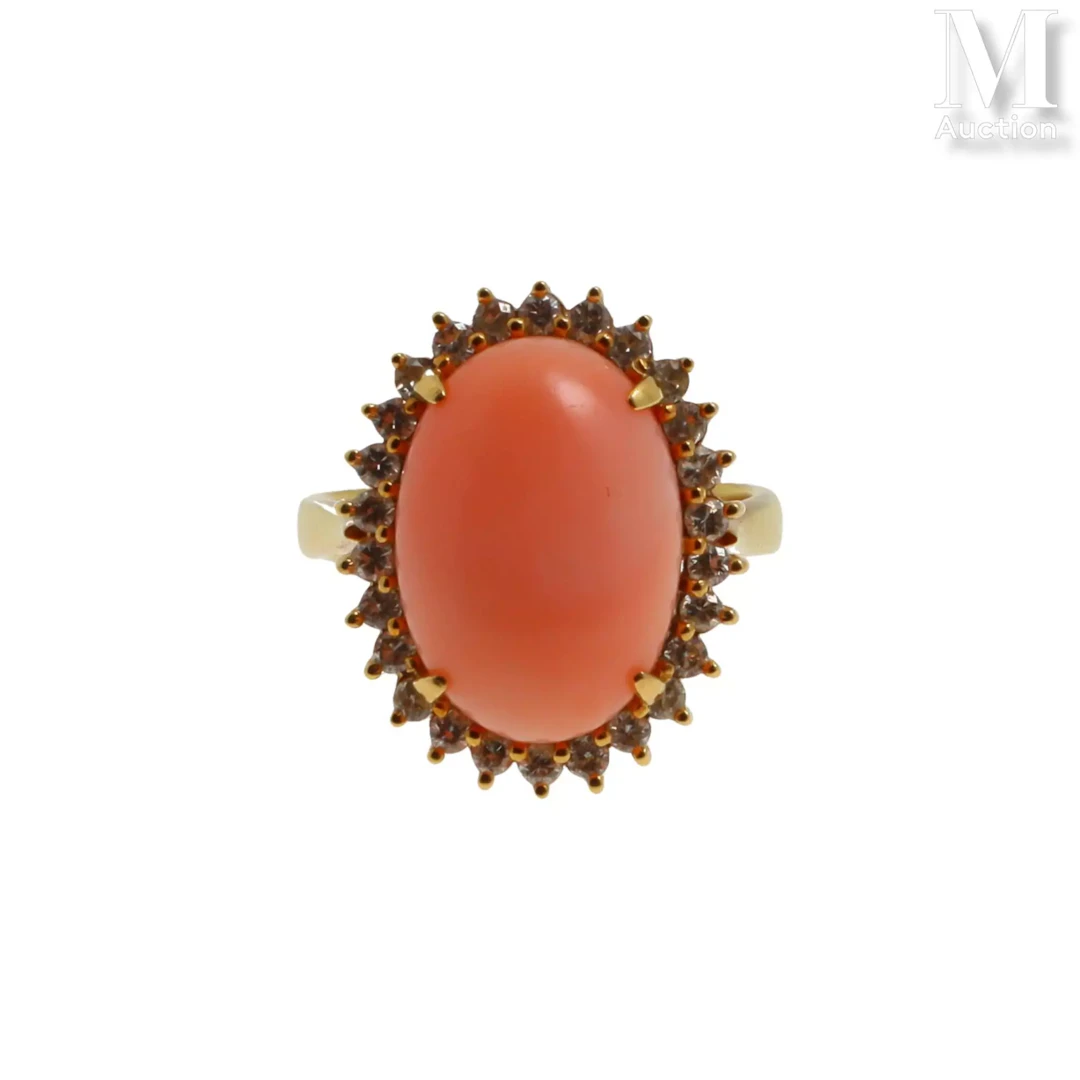 Bague corail