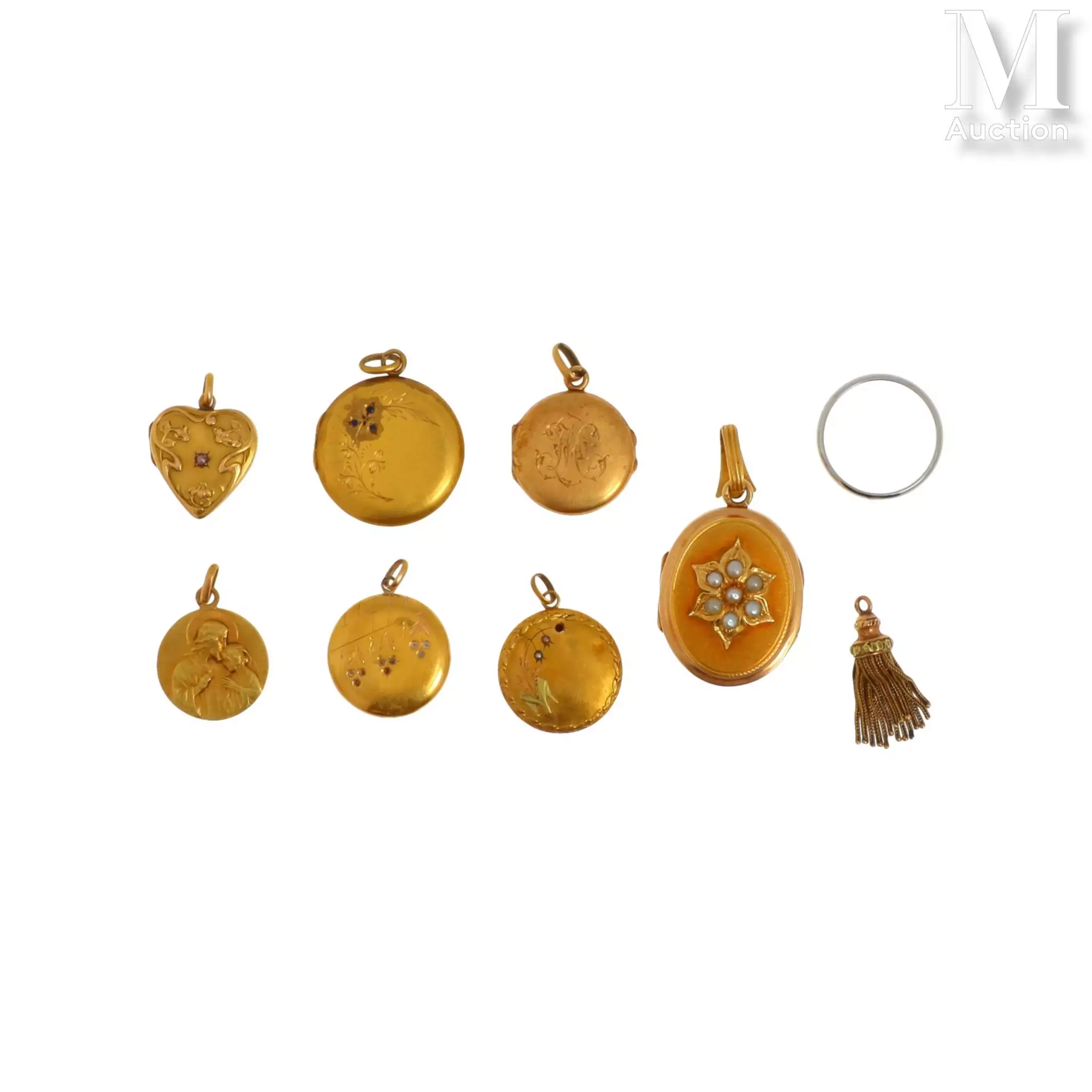 Lot de pendentifs