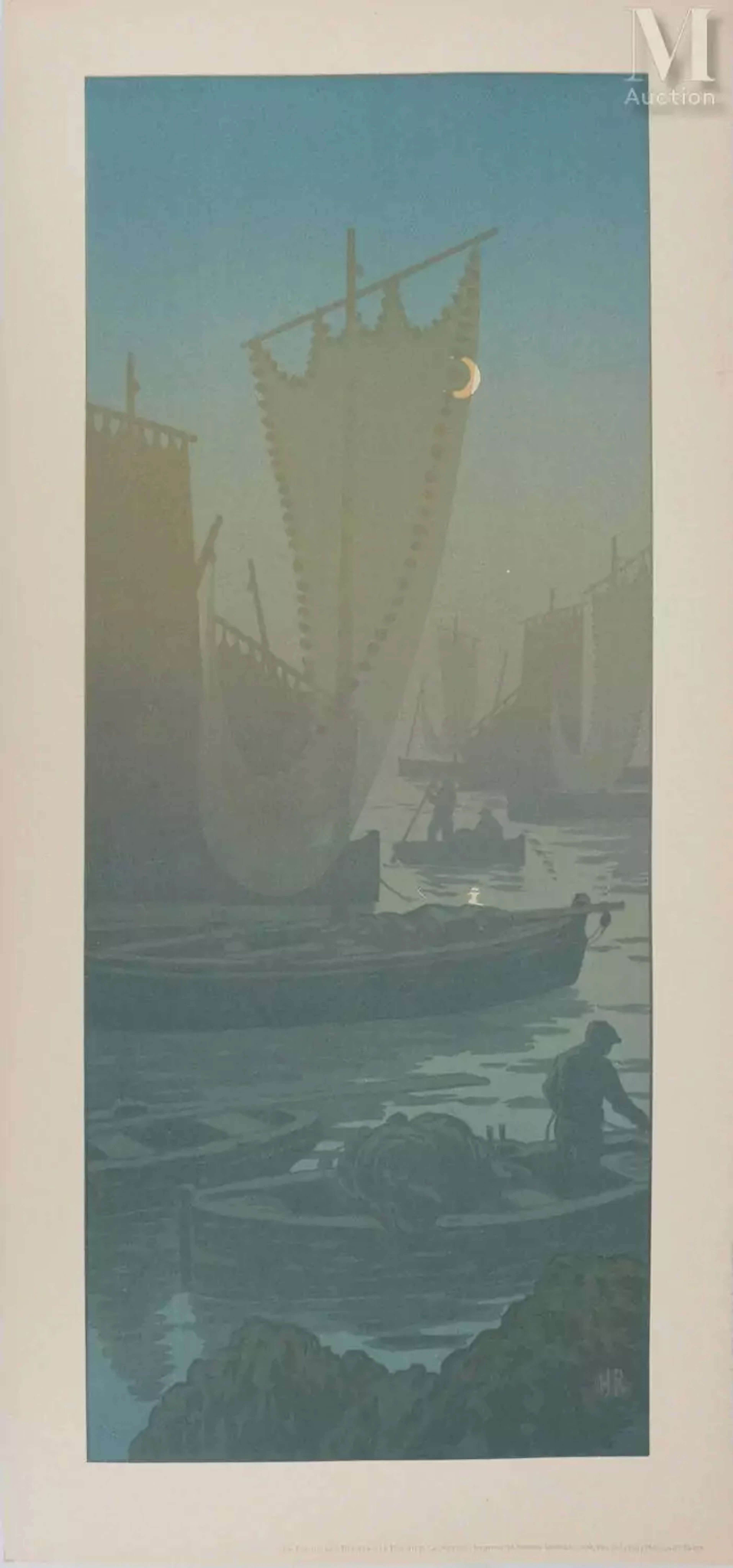 RIVIERE Henri (1864-1951) Bretagne : La féérie des heures, Premier
