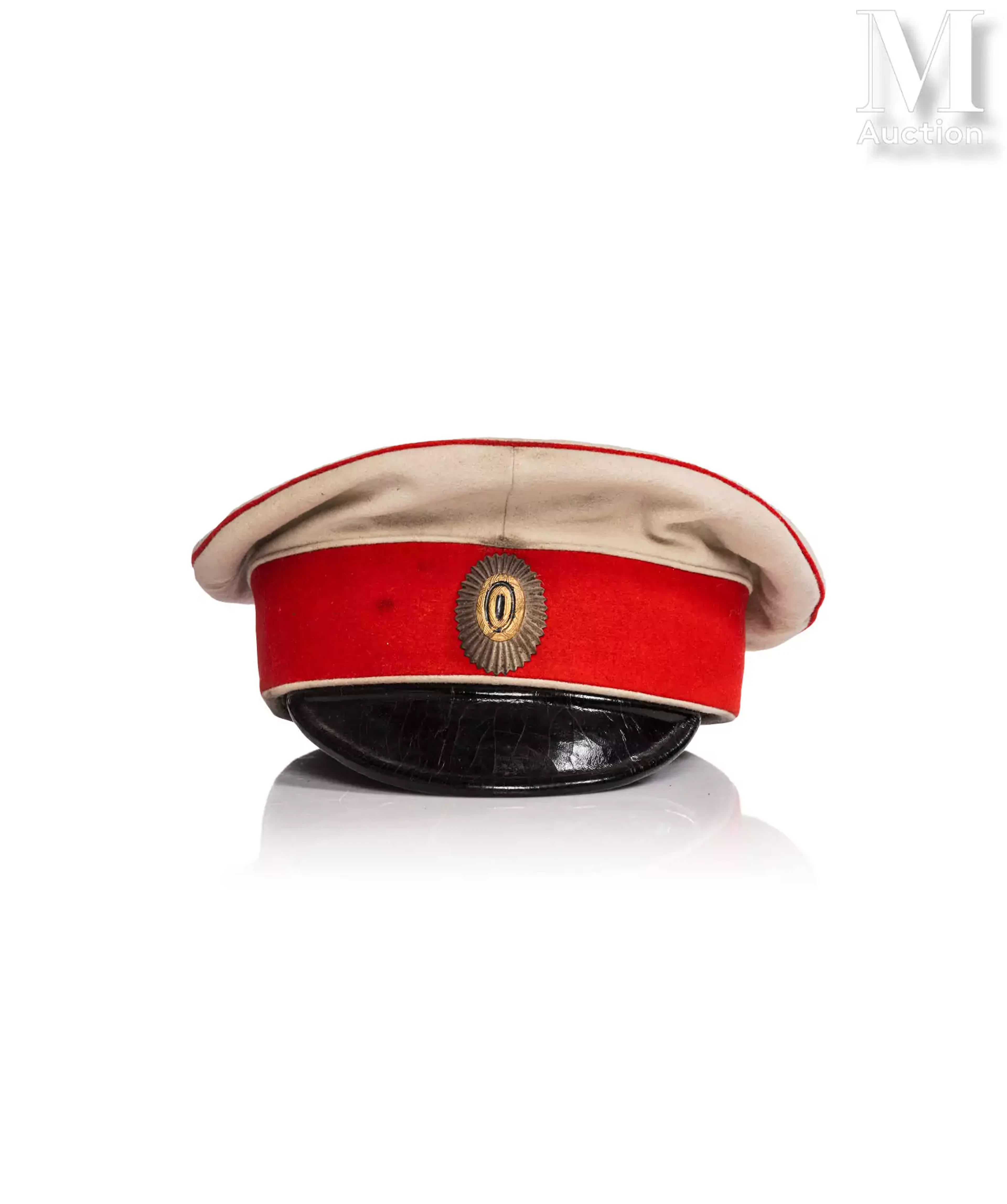 Casquette d’officier de tenue d’hiver du régiment des Chevaliers-Gardes