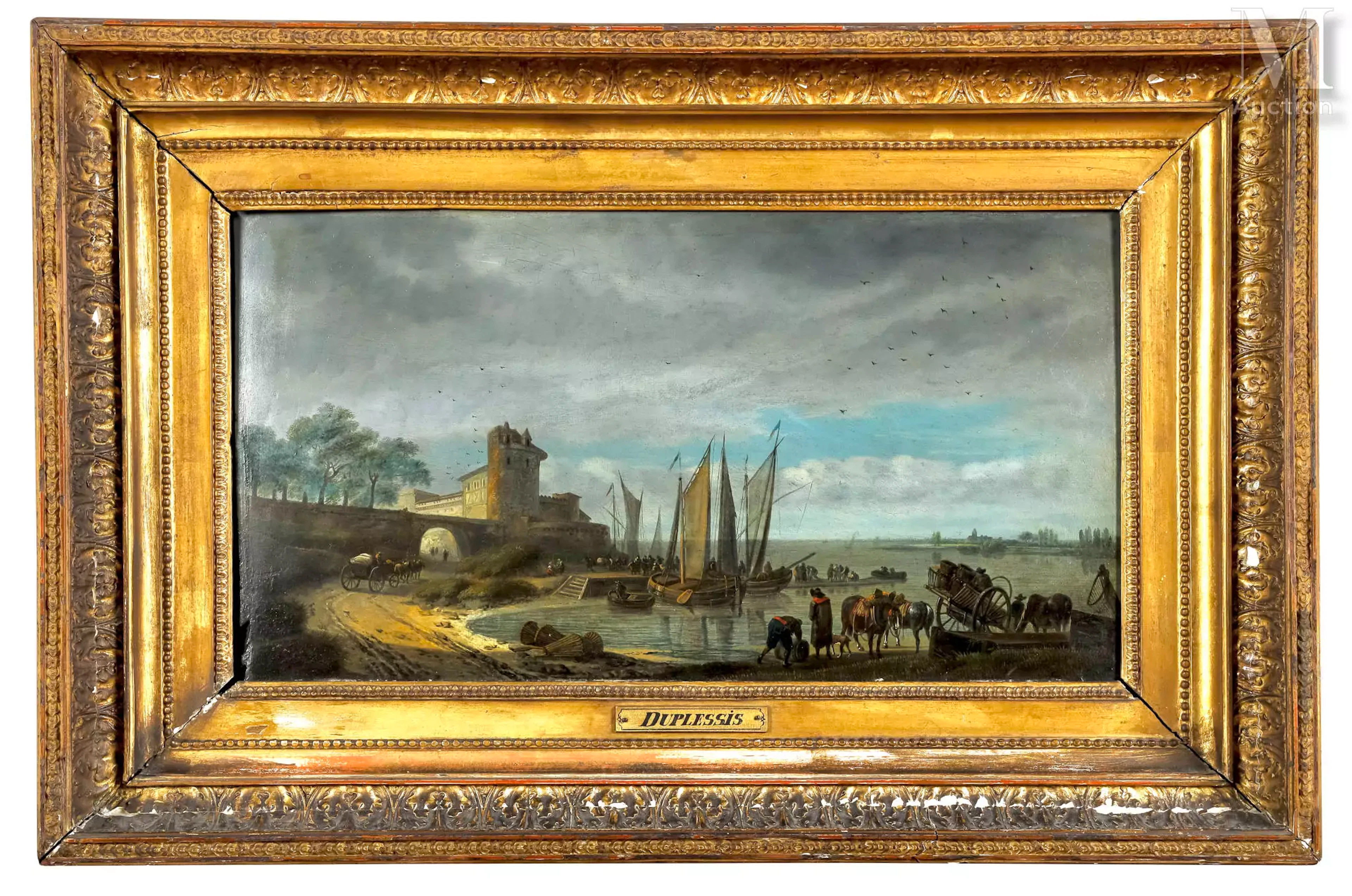 Claude Michel Hamon DUPLESSIS (Actif à Versailles de 1791 à 1799)