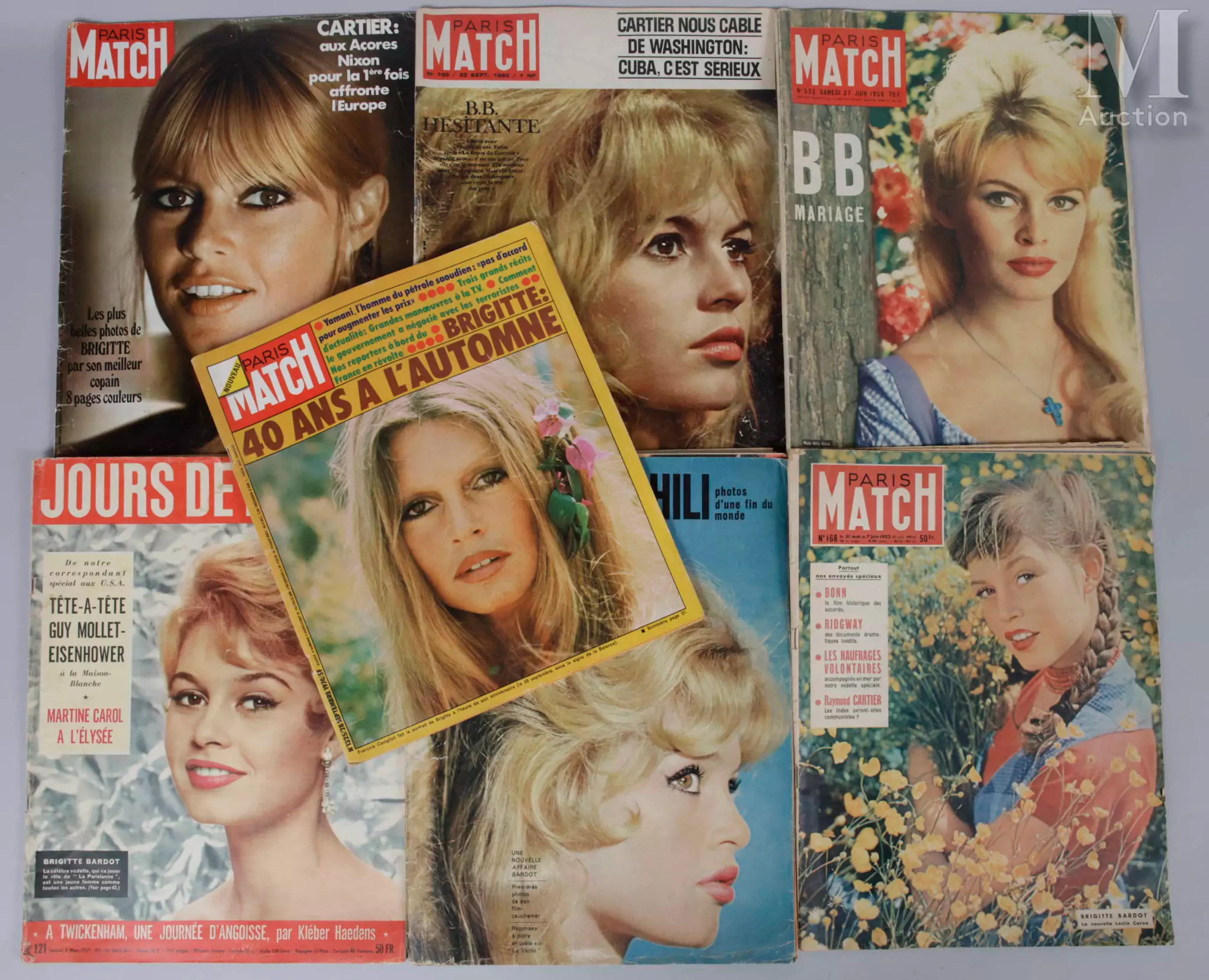 BRIGITTE BARDOT / PARIS-MATCH