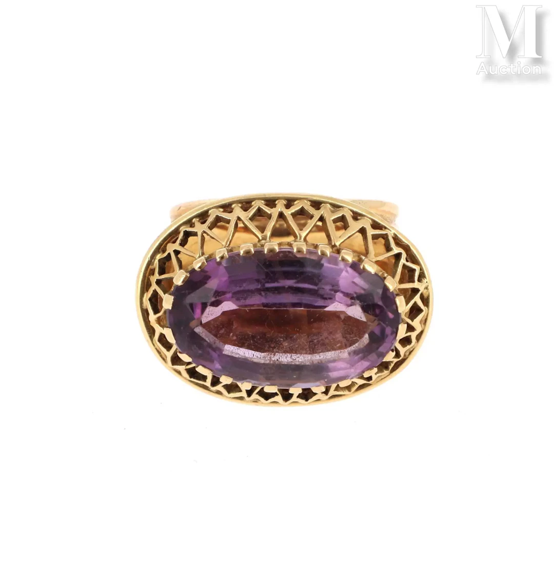 Bague améthyste