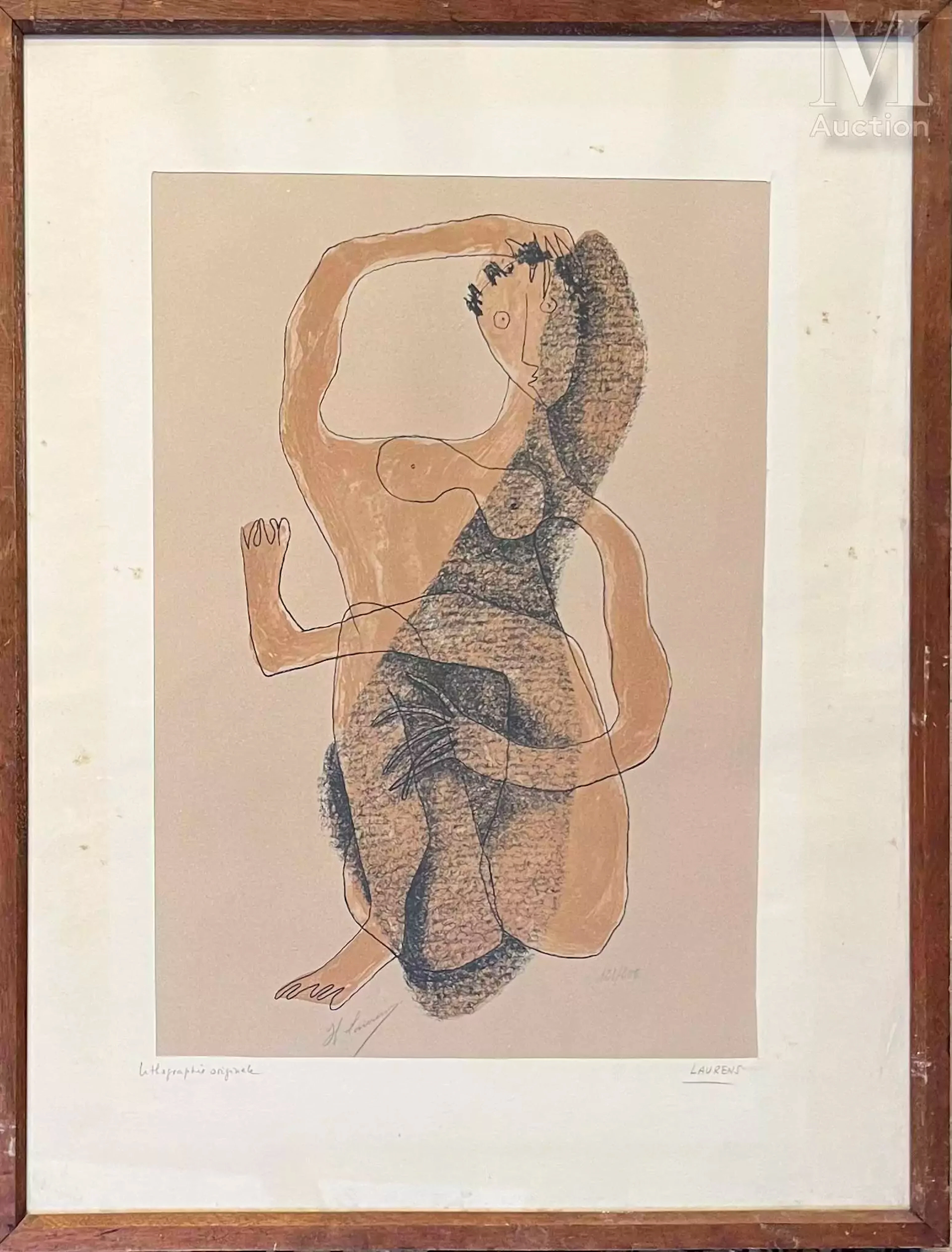 Henri LAURENS (1885-1954) Femme assise