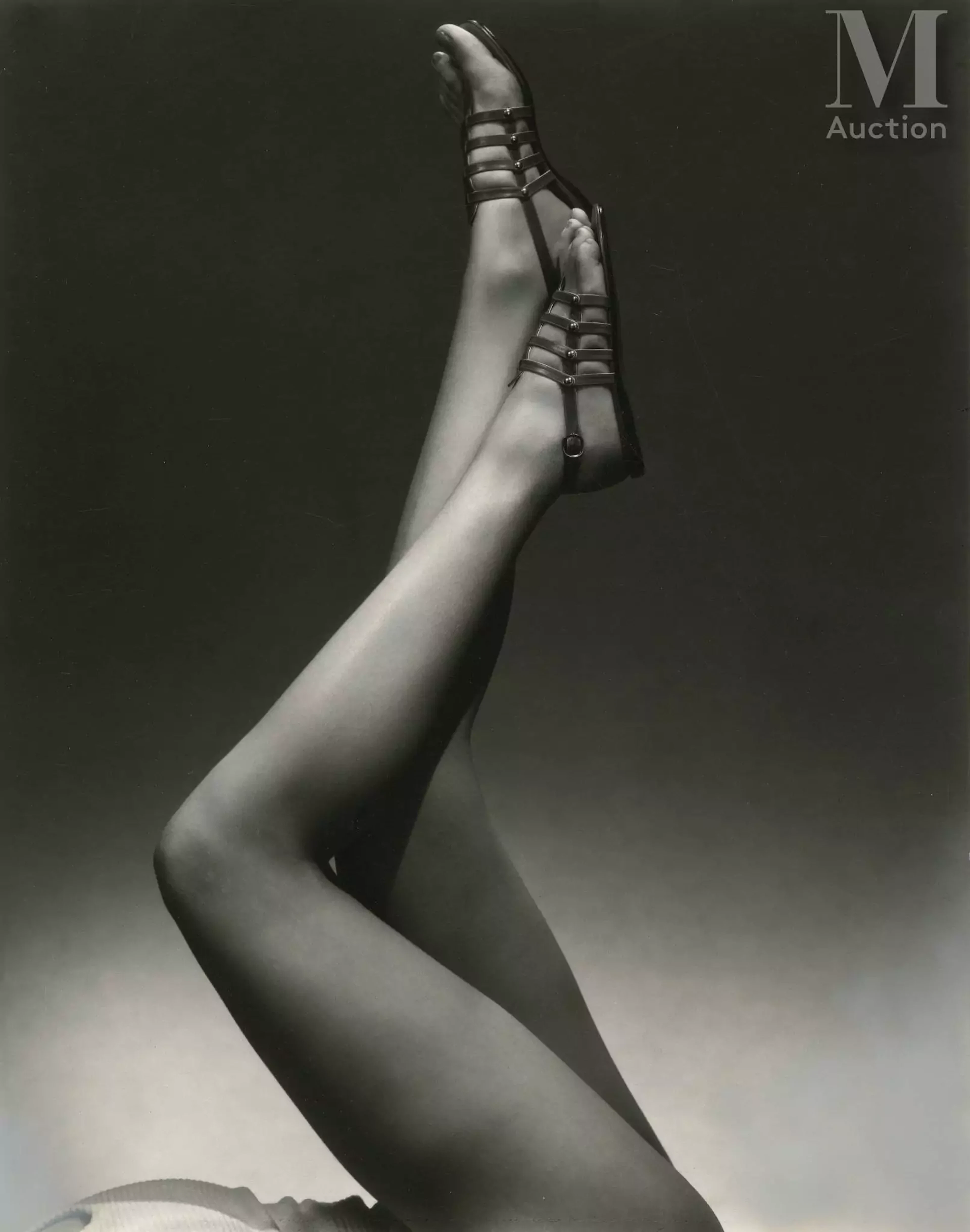 Edward STEICHEN (1879-1973) A Model's Legs Wearing Sandals, 1934