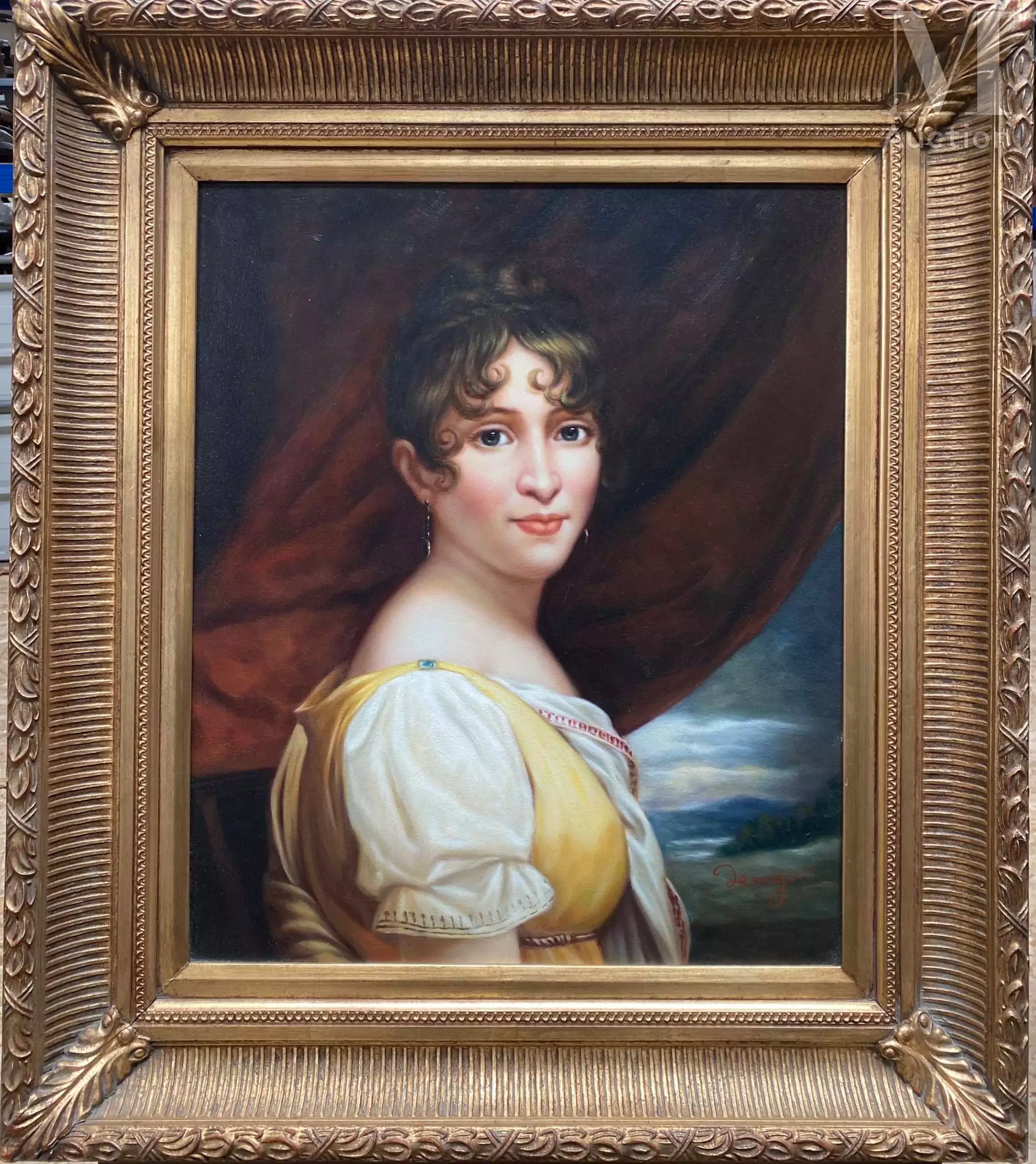 École MODERNE, d'après François Baron GÉRARD (1870-1937) Hortense