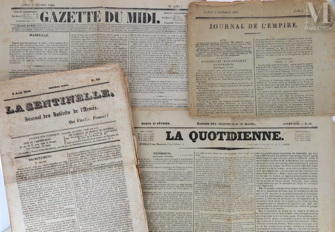 [JOURNAUX ANCIENS]