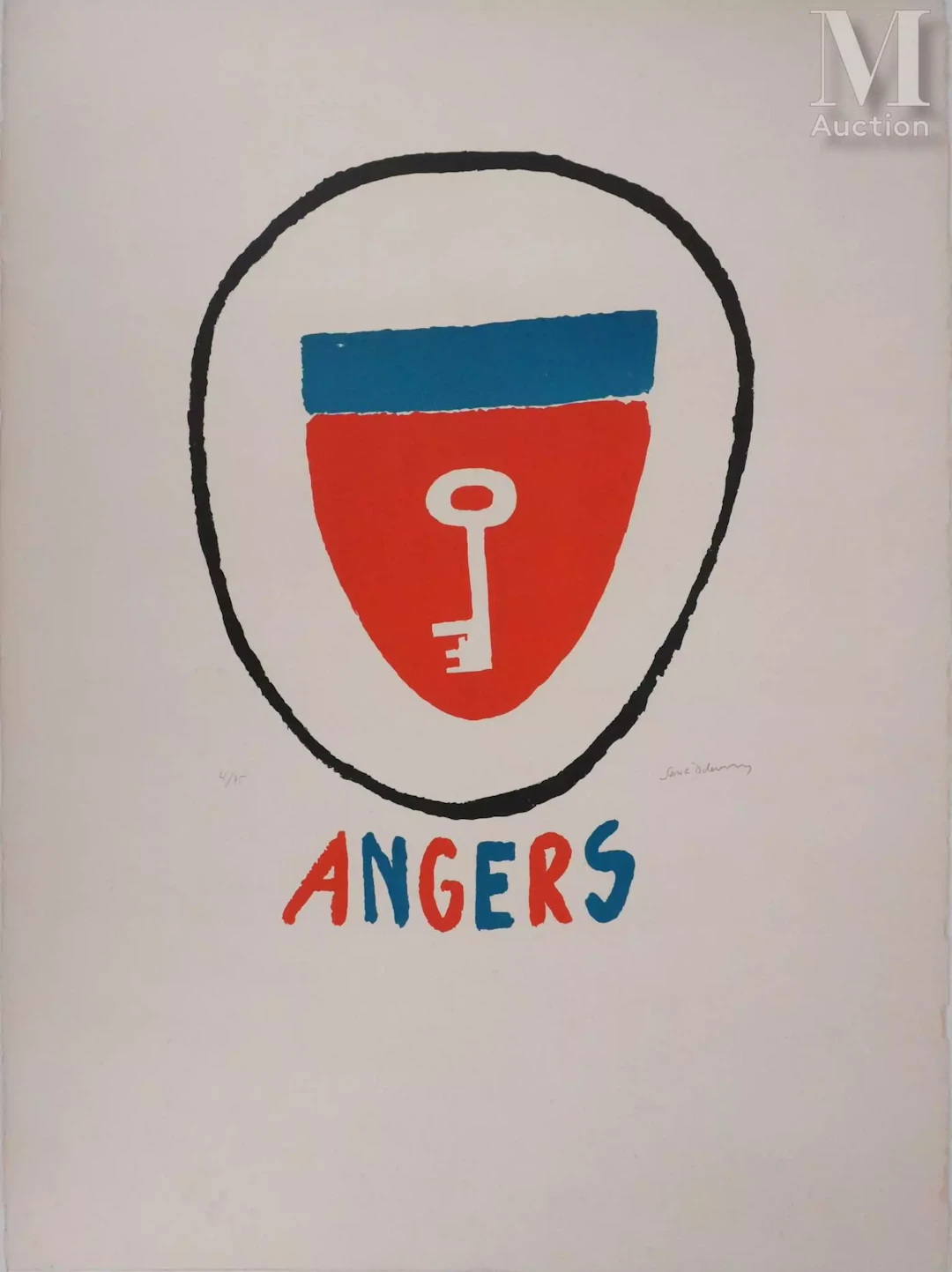 DELAUNAY Sonia La clef d'Angers, 1973