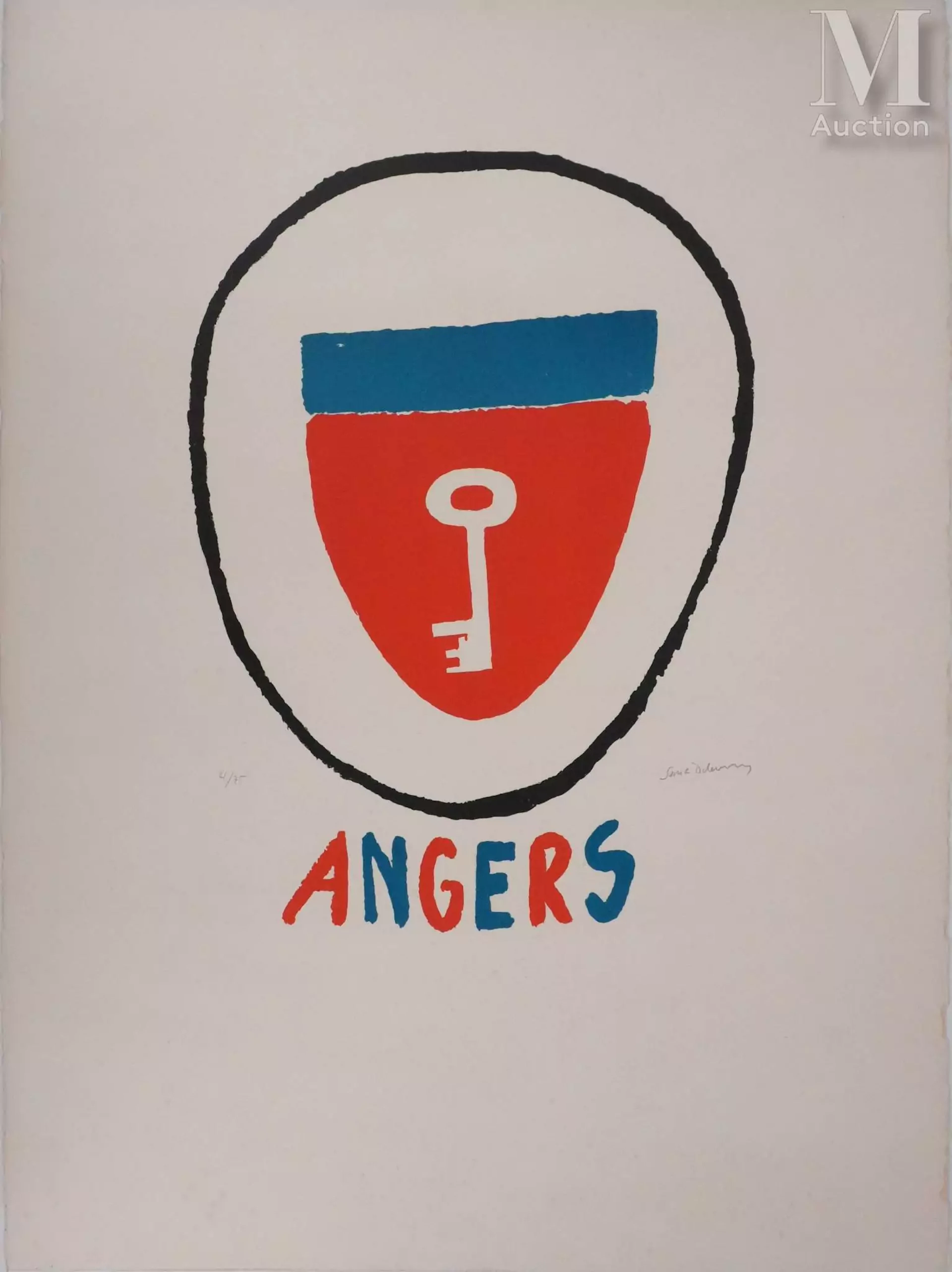 DELAUNAY Sonia La clef d'Angers, 1973