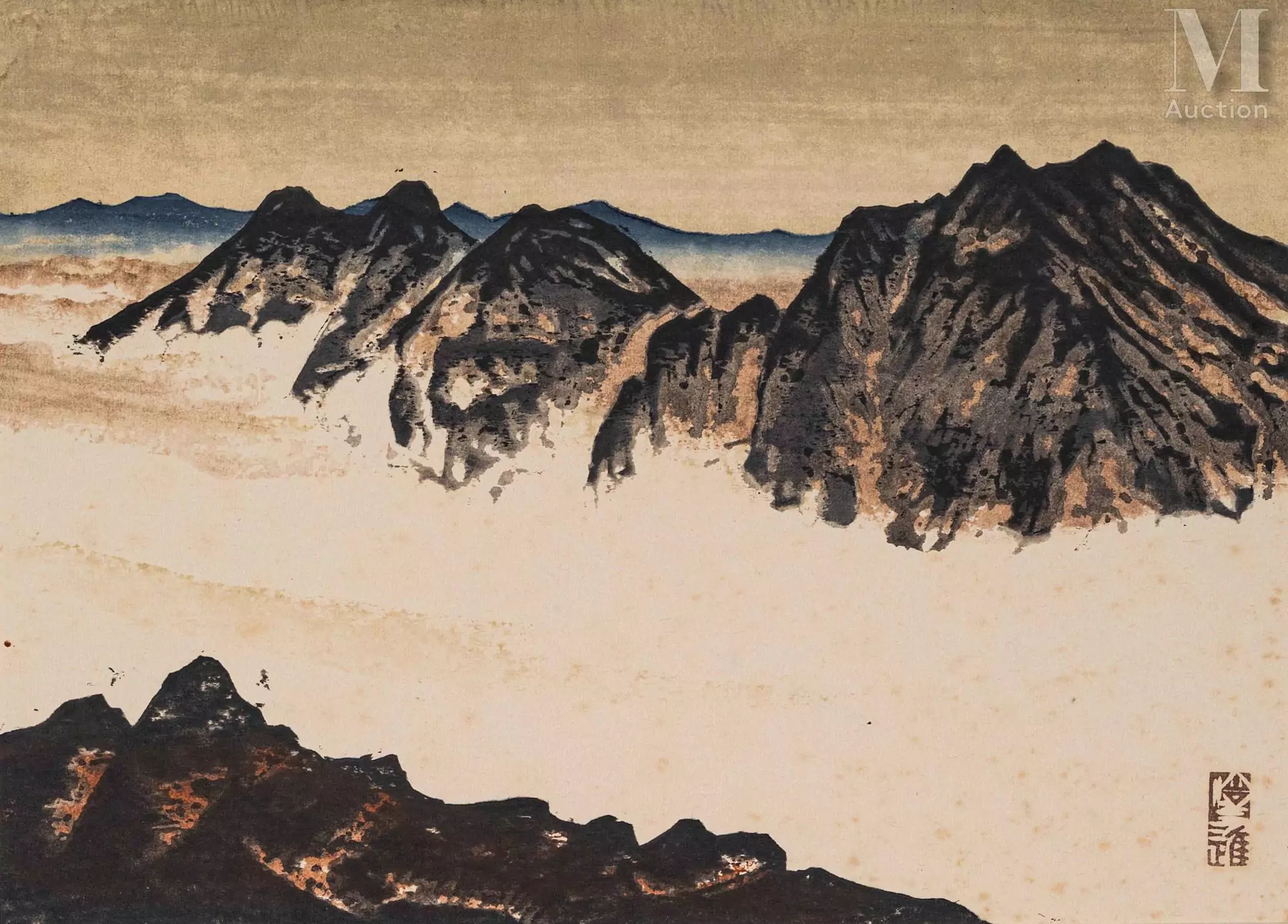 JAPON, XXe siècle Yamaguchi Susumu (1897-1983)