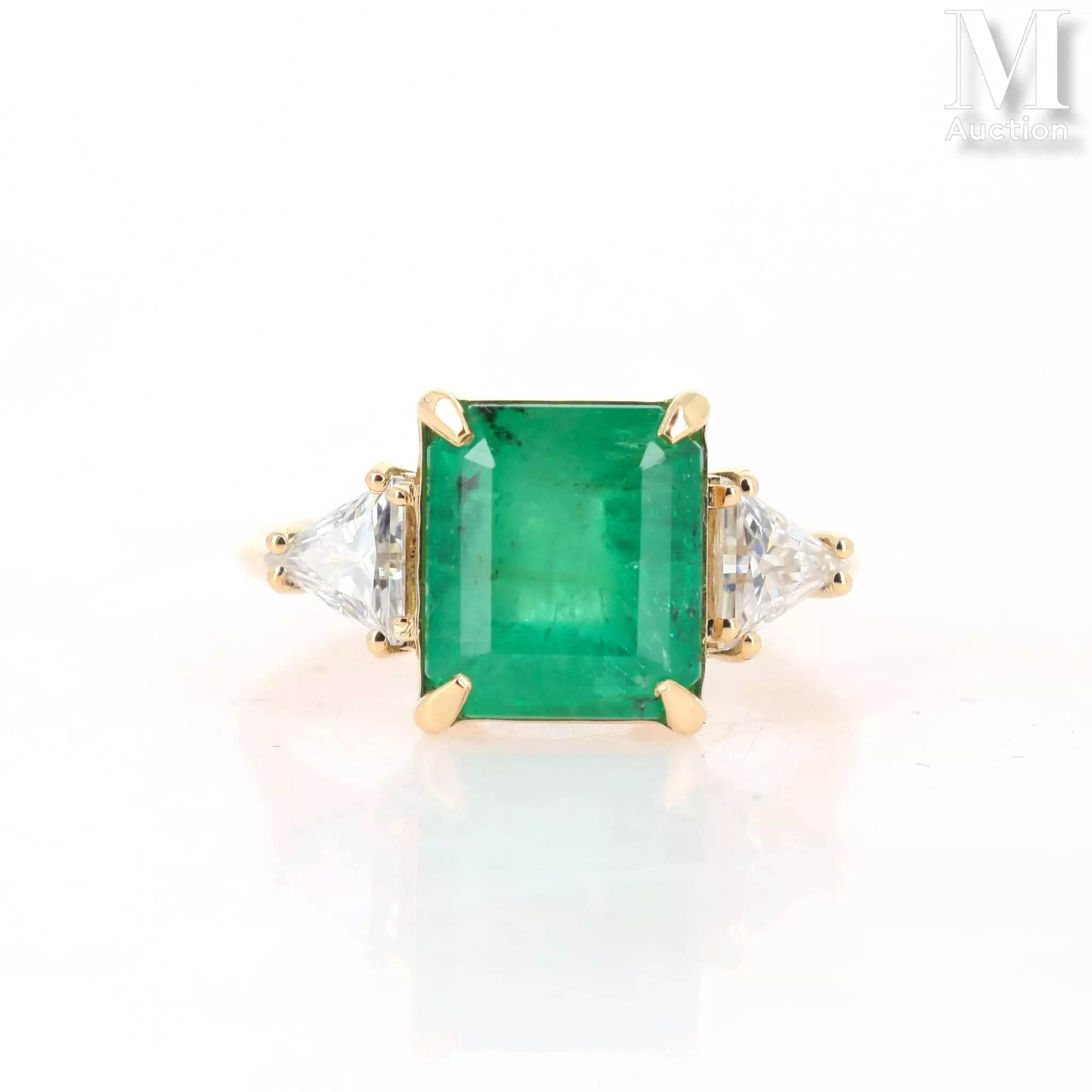 Bague émeraude