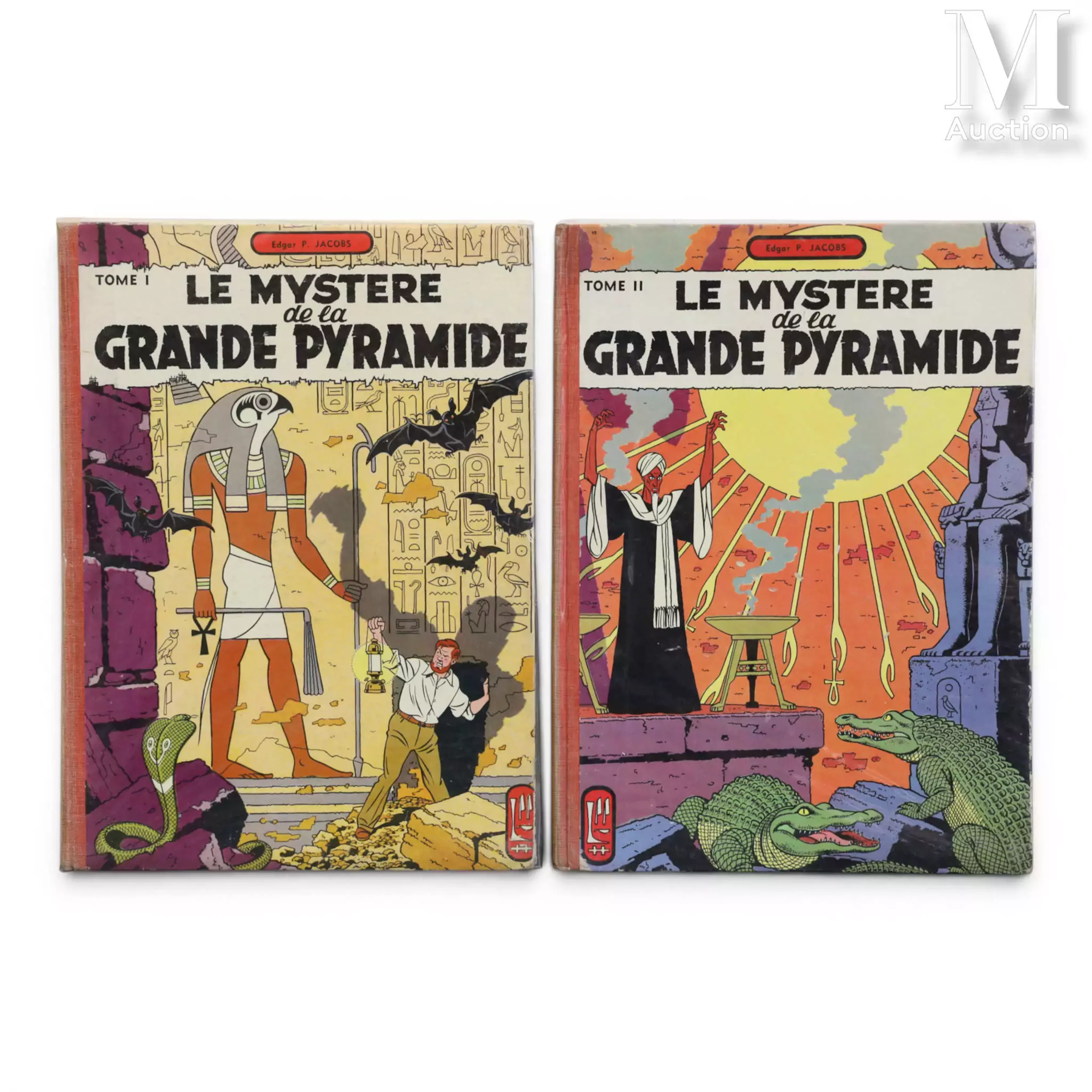 Edgar P.JACOBS : BLAKE et MORTIMER "Le mystère de la grande pyramide"