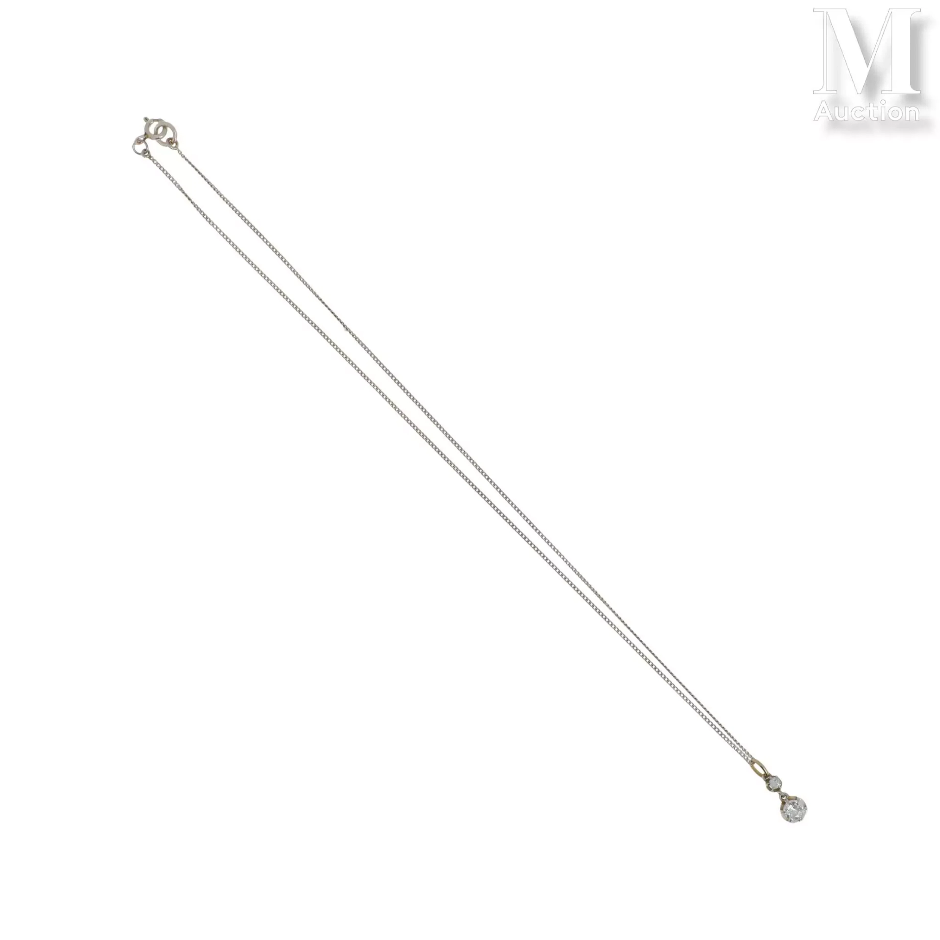 Collier diamants