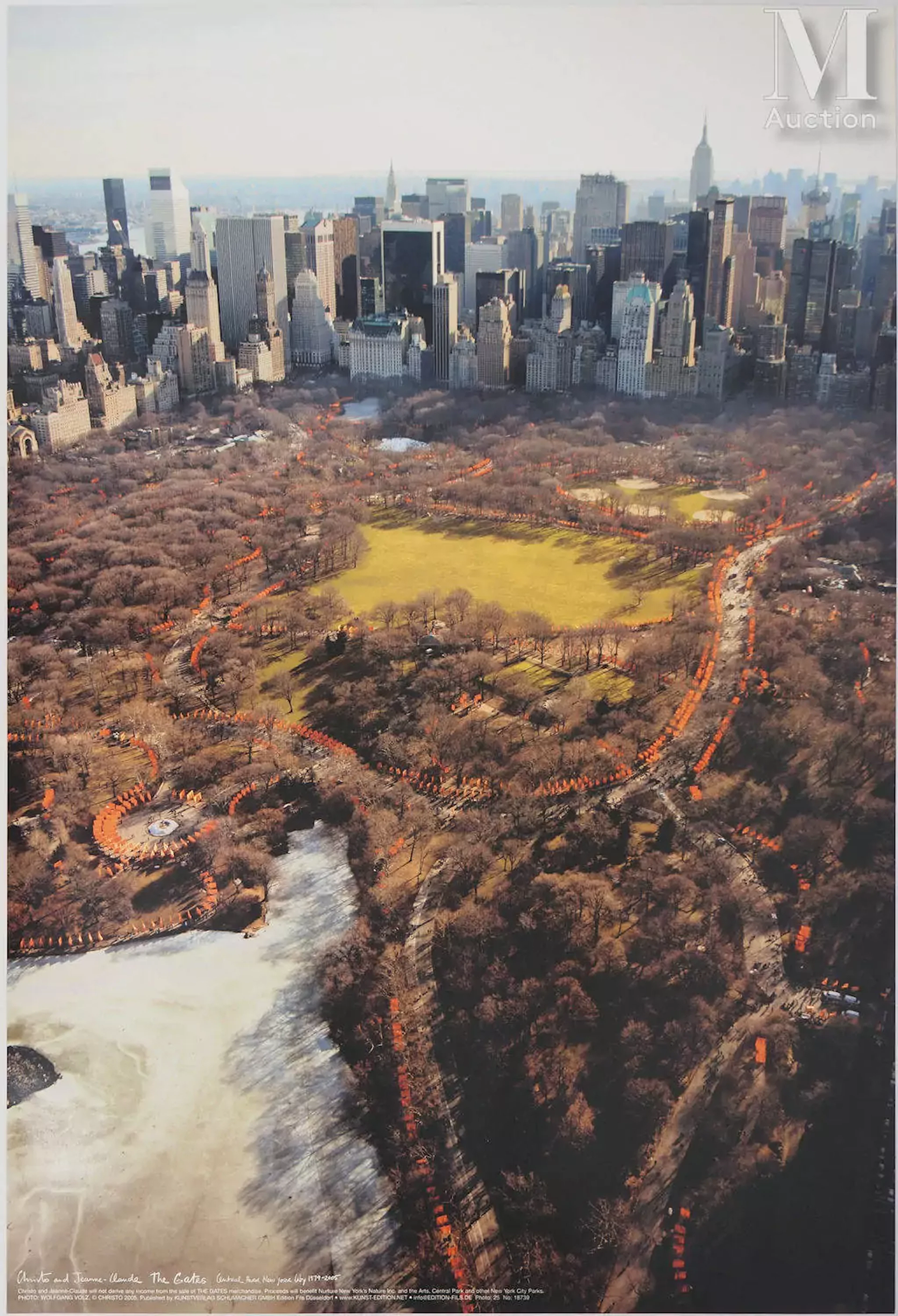 CHRISTO Javacheff (1935-2020) et Jeanne-Claude (1935-2009) Central